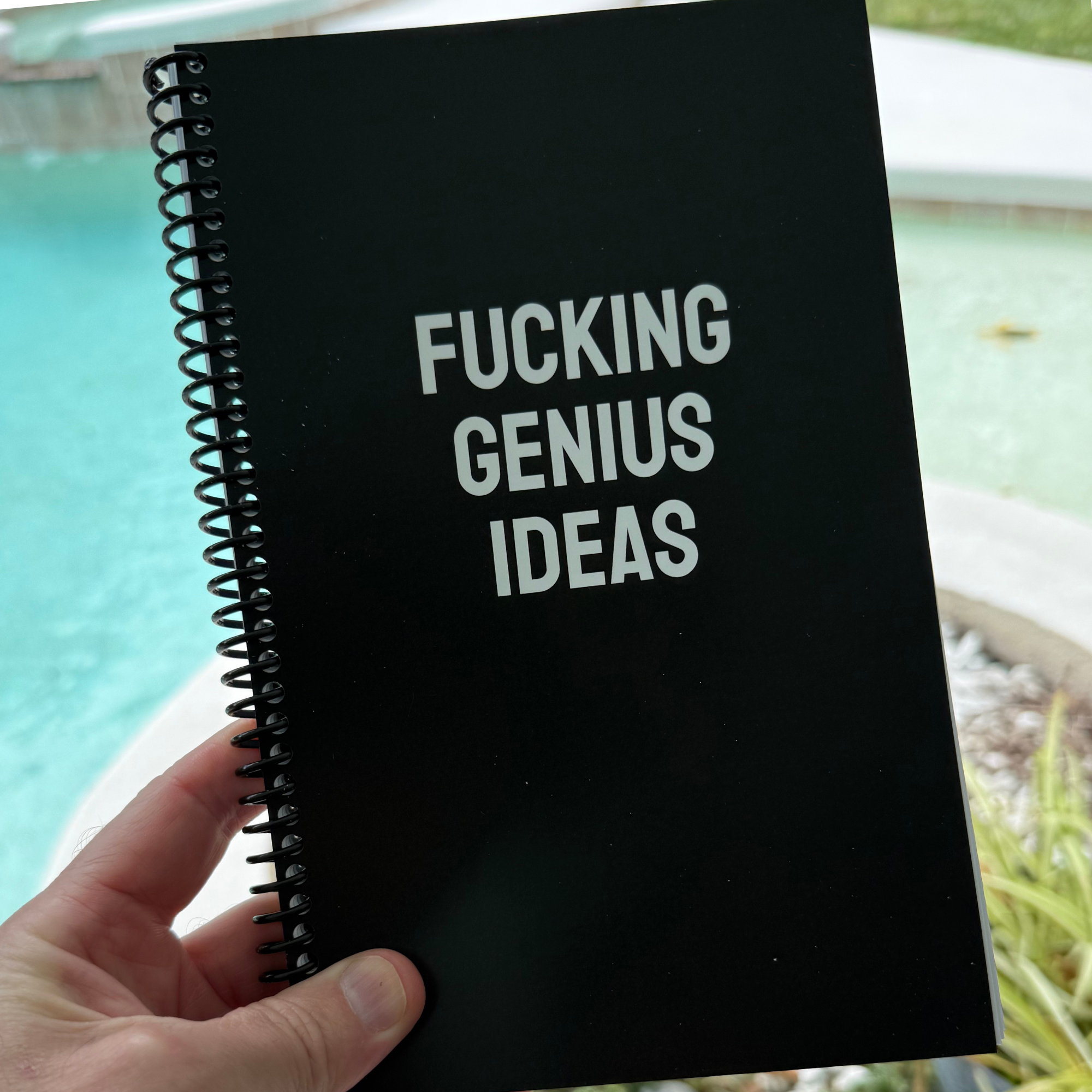 IMPERFECT Fucking Genius Ideas Notebook