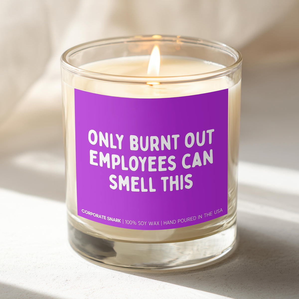 Only Burnt Out Employees Can Smell This Candle