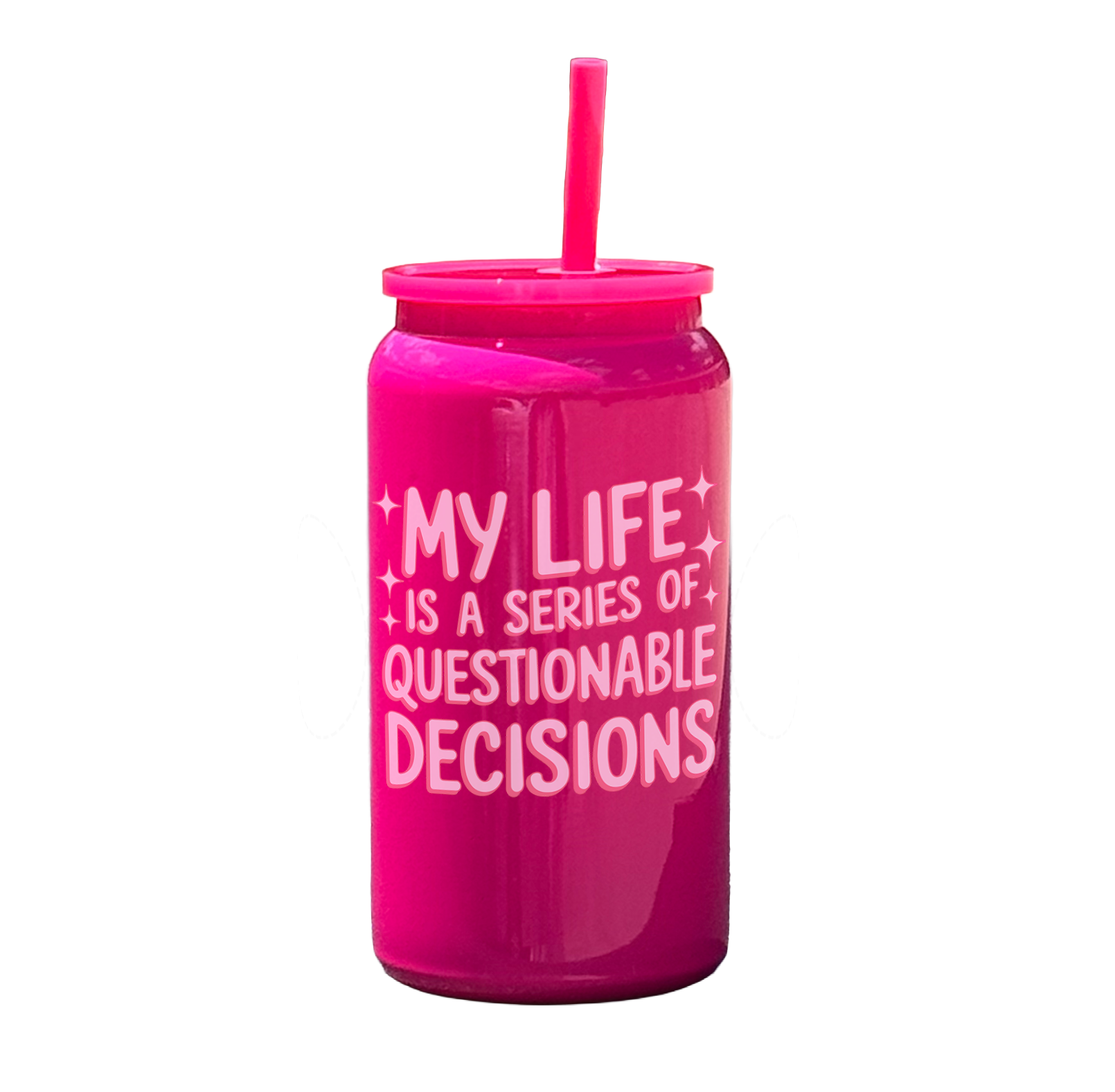 My Life Is a Series of Questionable Decisions Tumbler