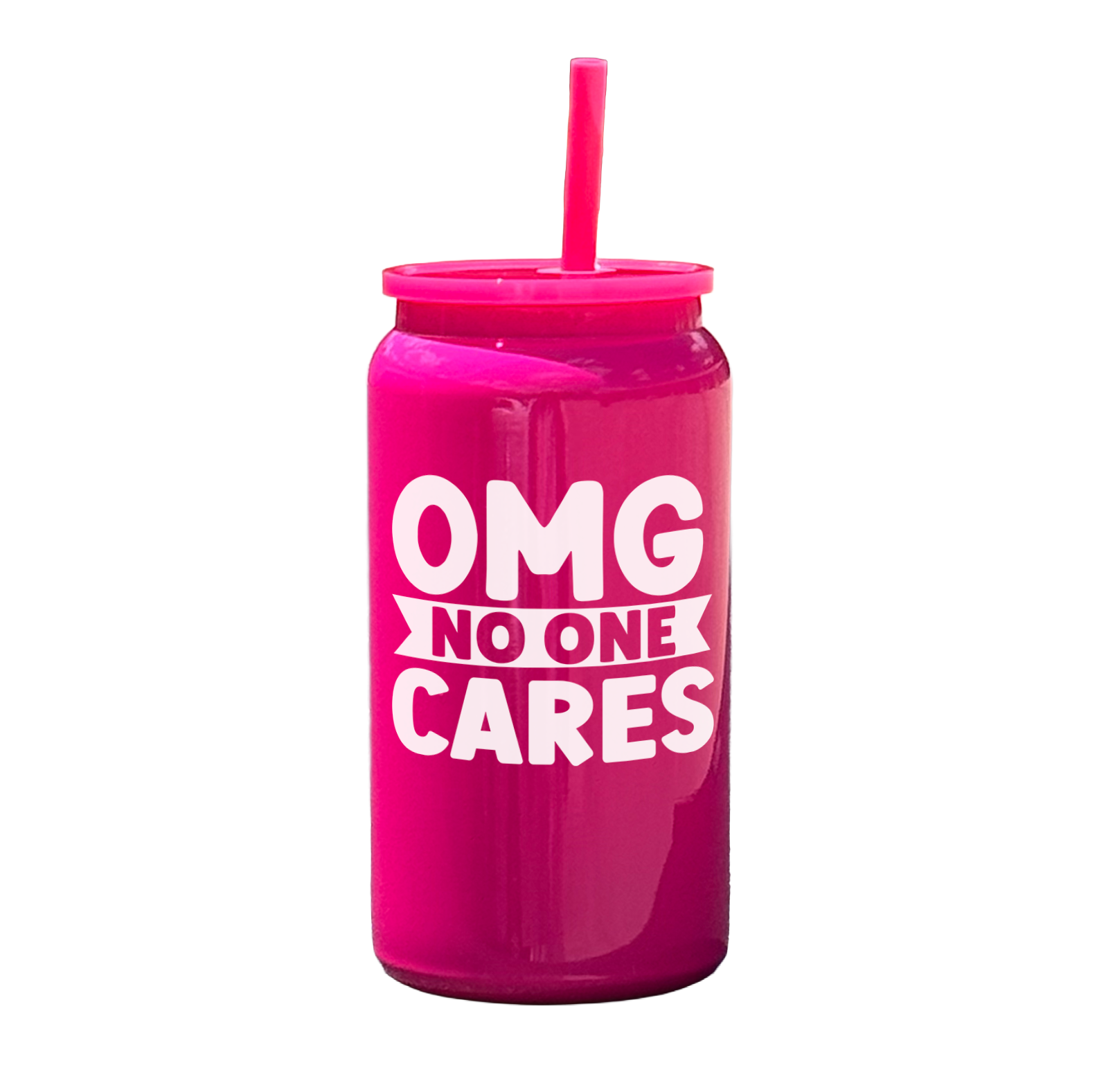 OMG No One Cares Tumbler