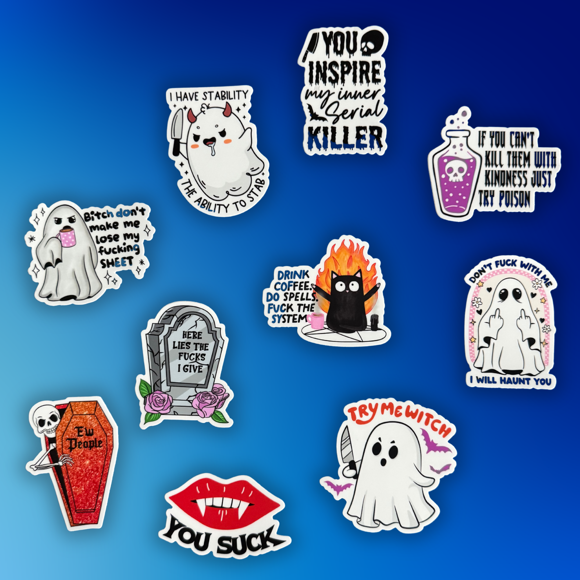 Spooky Edition: Sticker 10-Pack