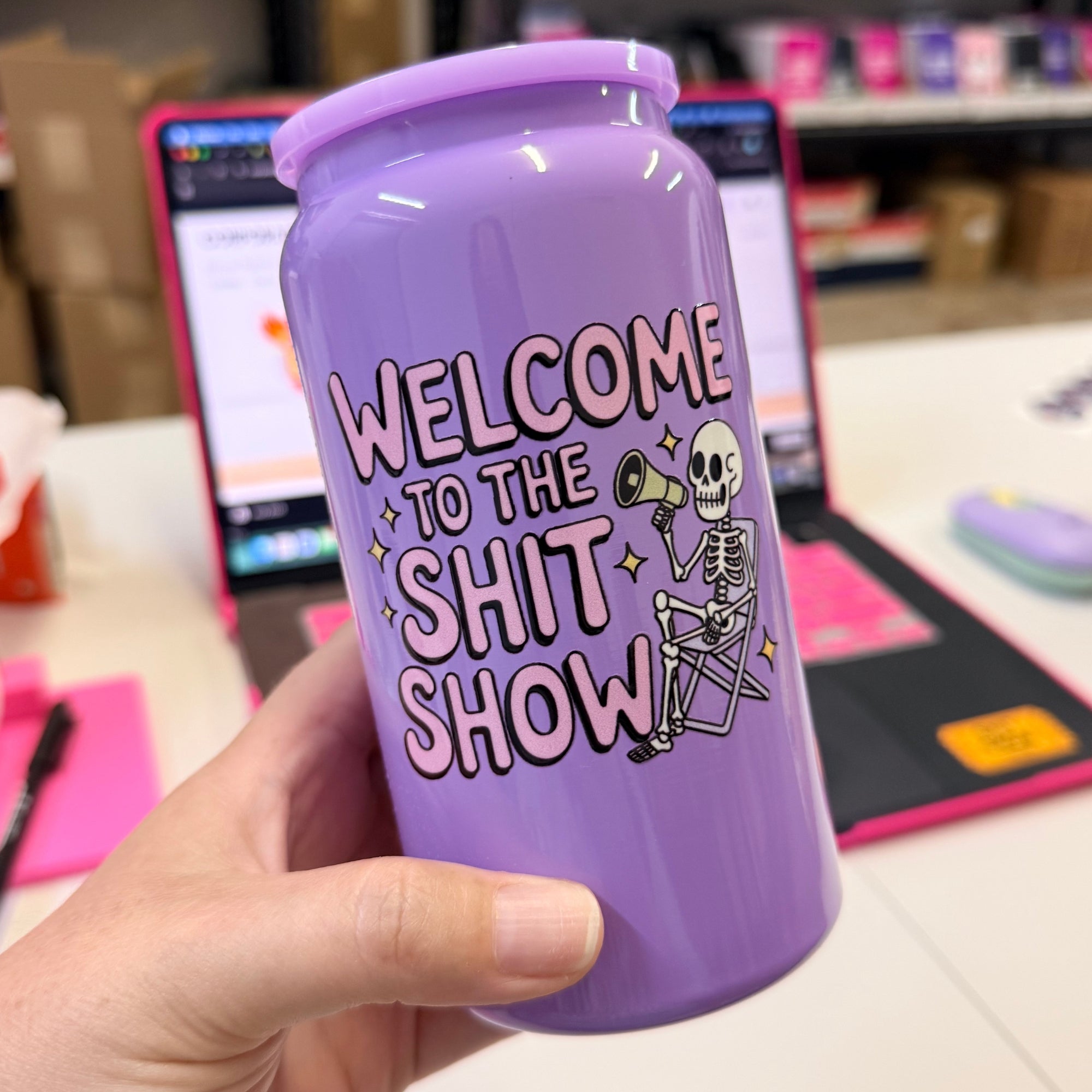 Welcome To The Shit Show Tumbler