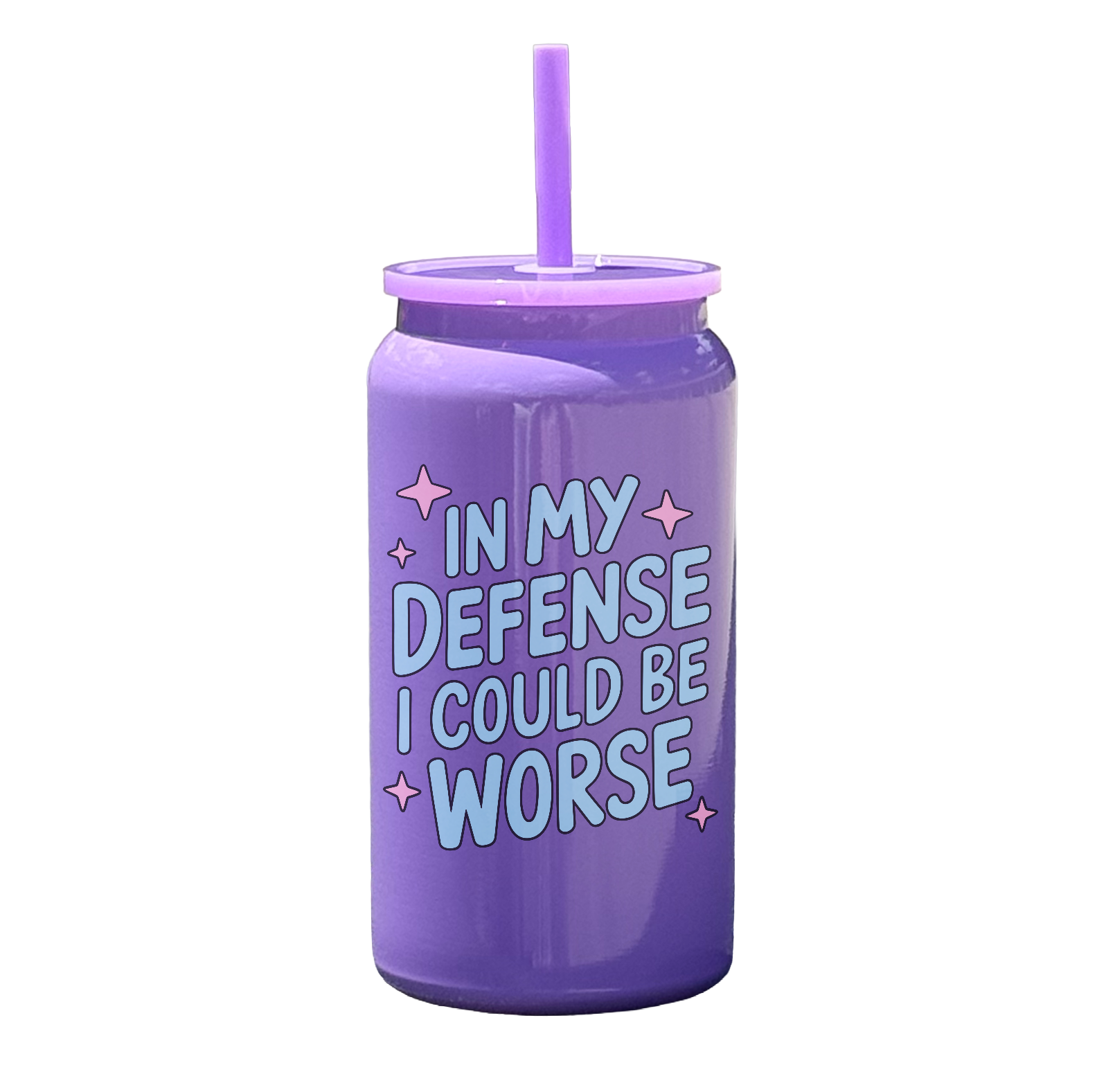In My Defense I Could Be Worse Tumbler