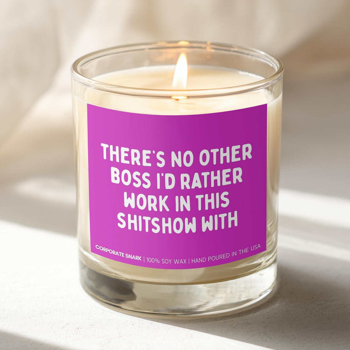 There's No Other Boss Candle
