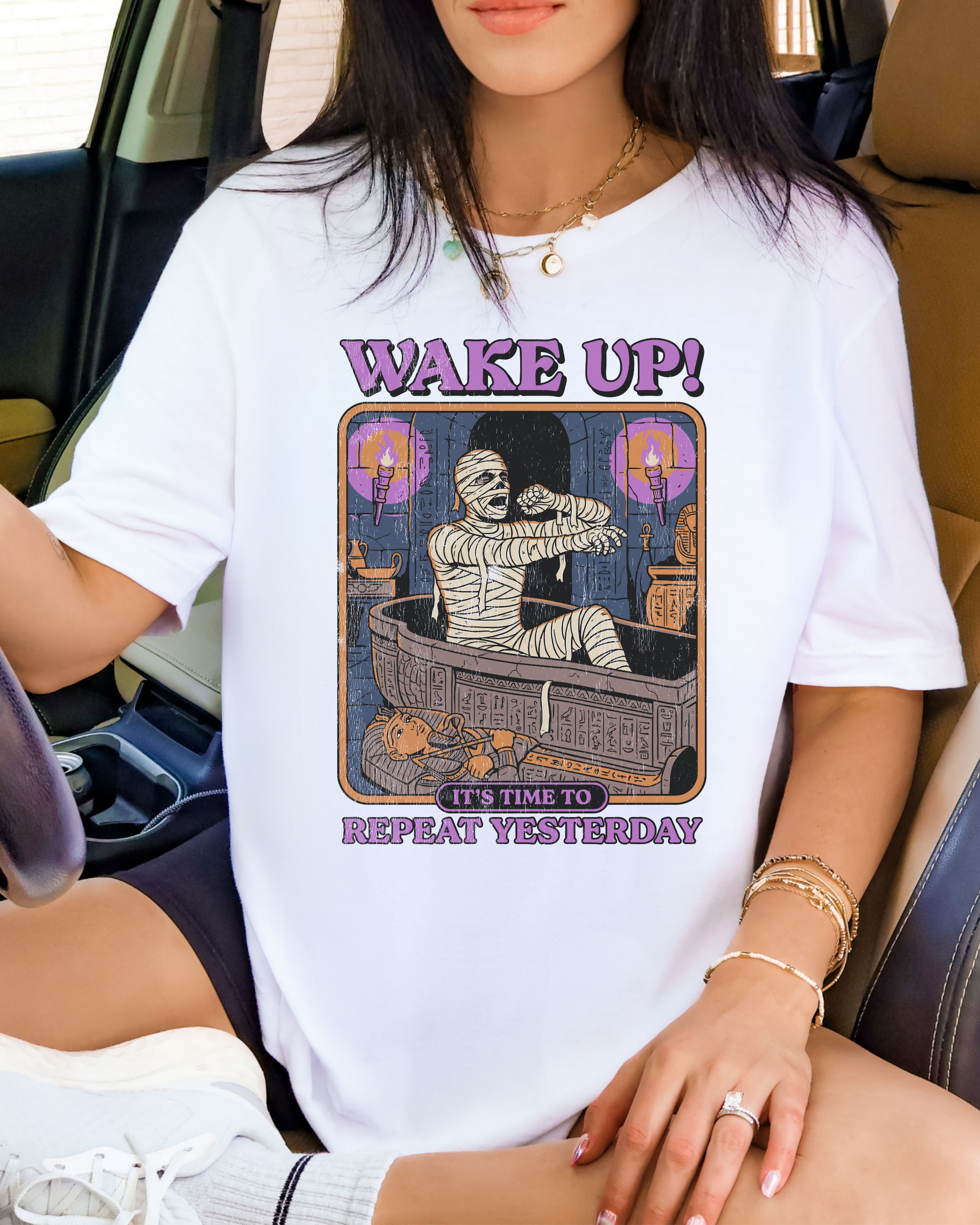 Wake Up Time To Repeat T-shirt