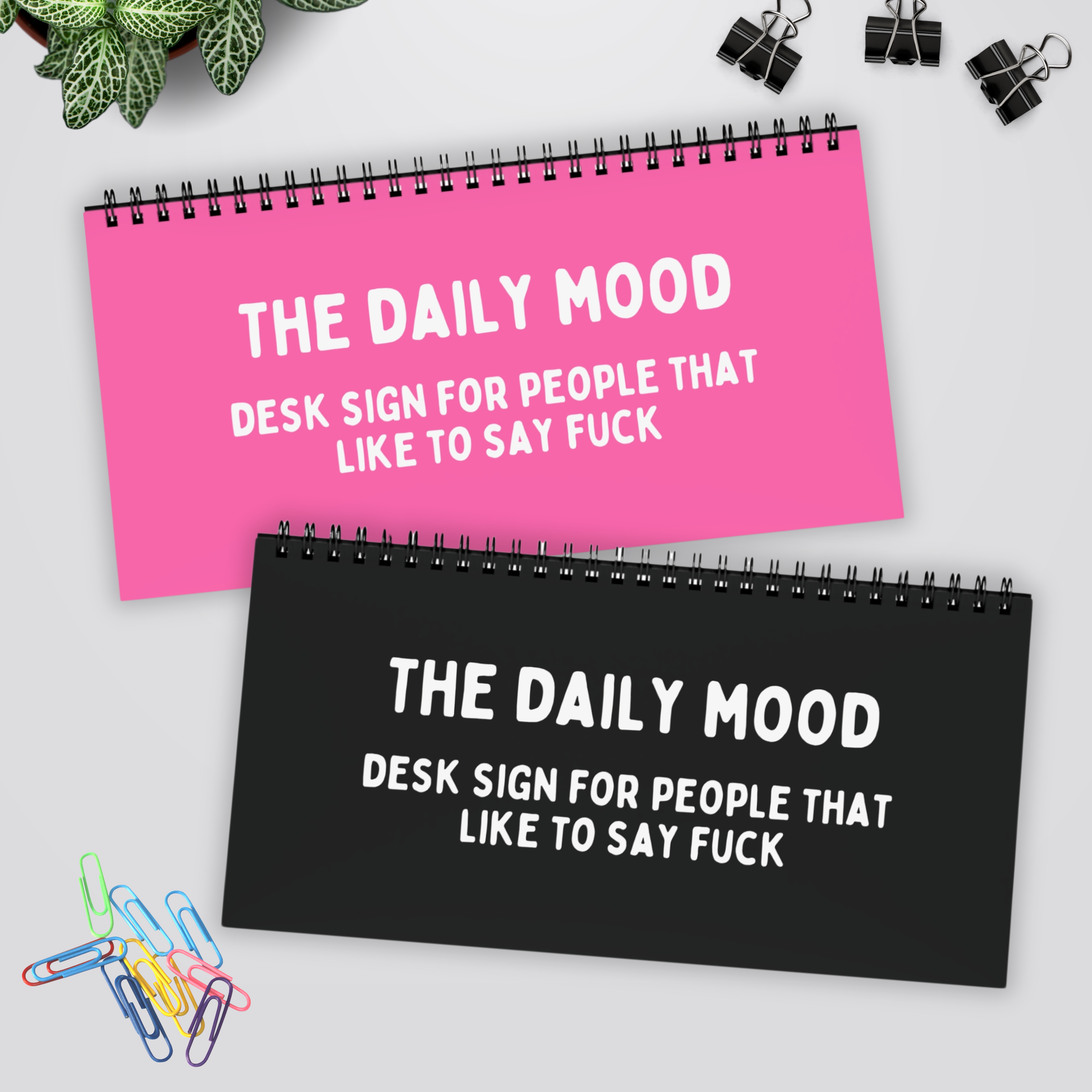 Desk Flip Signs