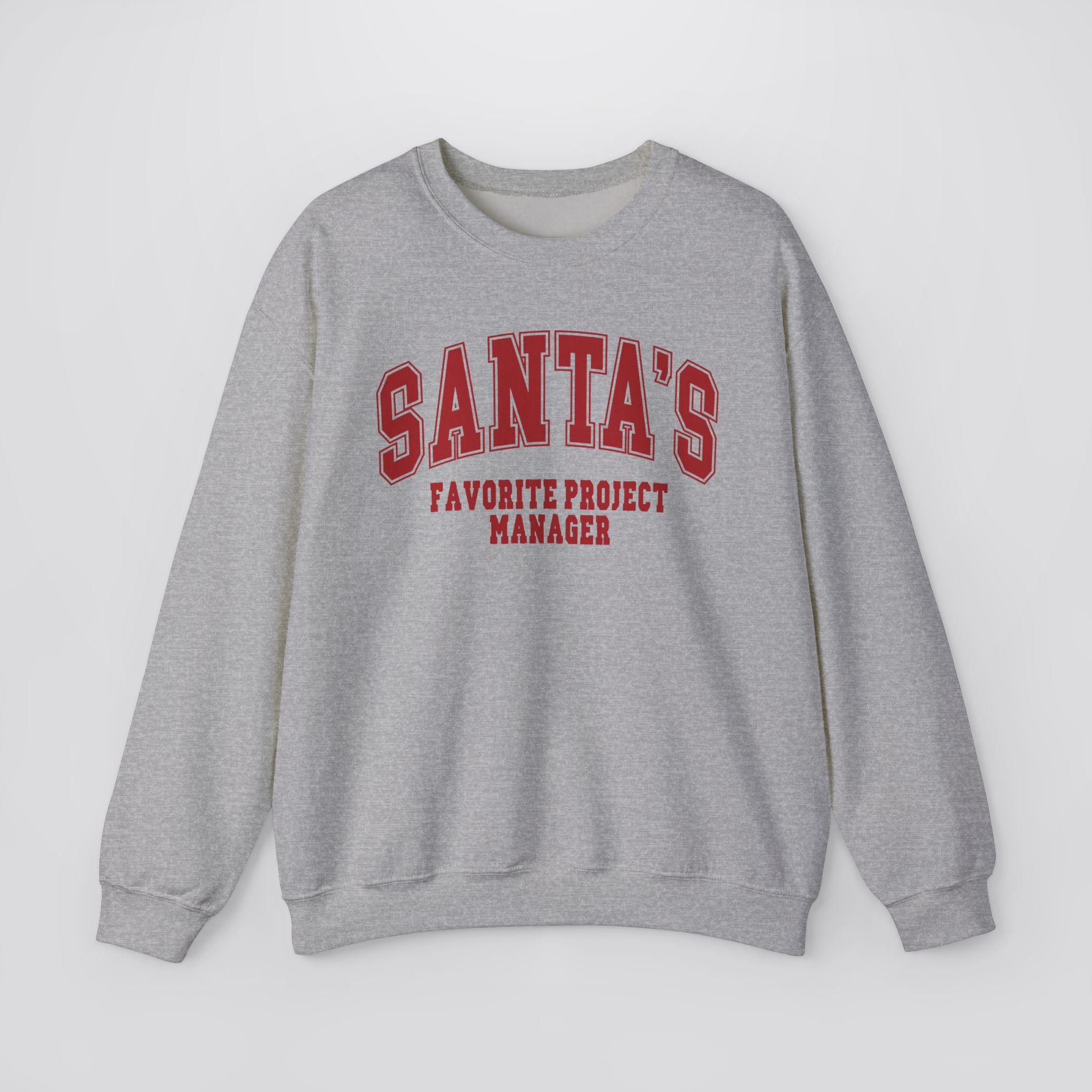 Santa's Favorite Project Manager Christmas Sweatshirt