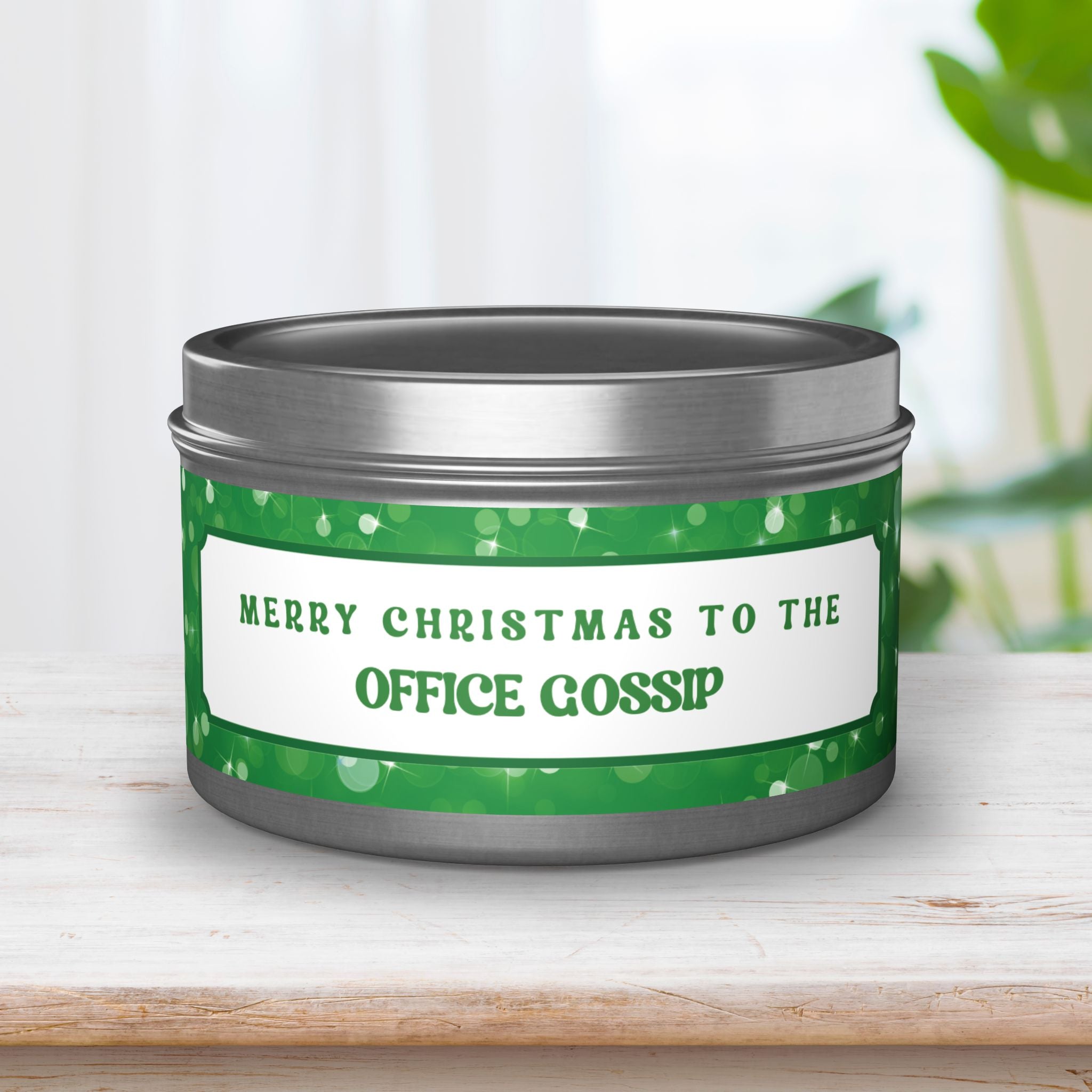 Merry Christmas to the Office Gossip Candle