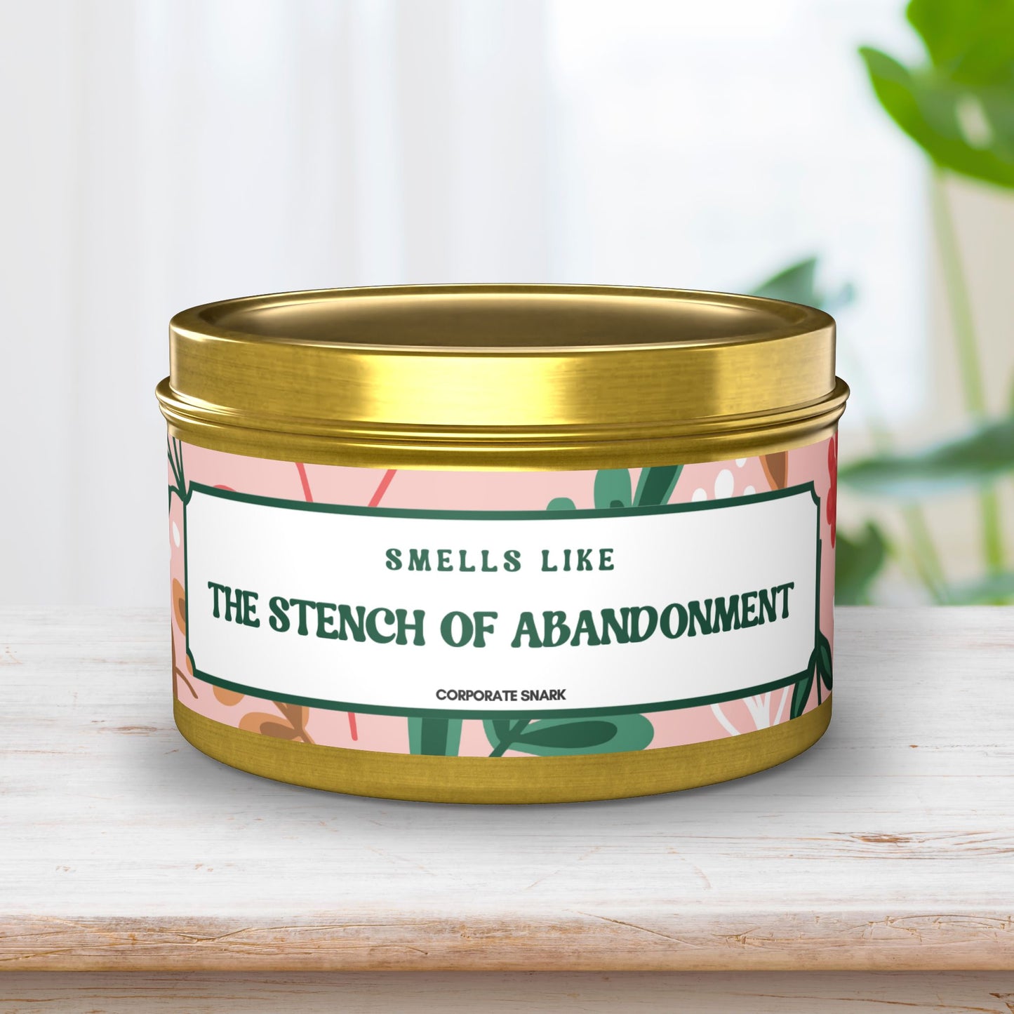 Smells Like the Stench of Abandonment Retirement Candle For Coworker or Coworker Leaving