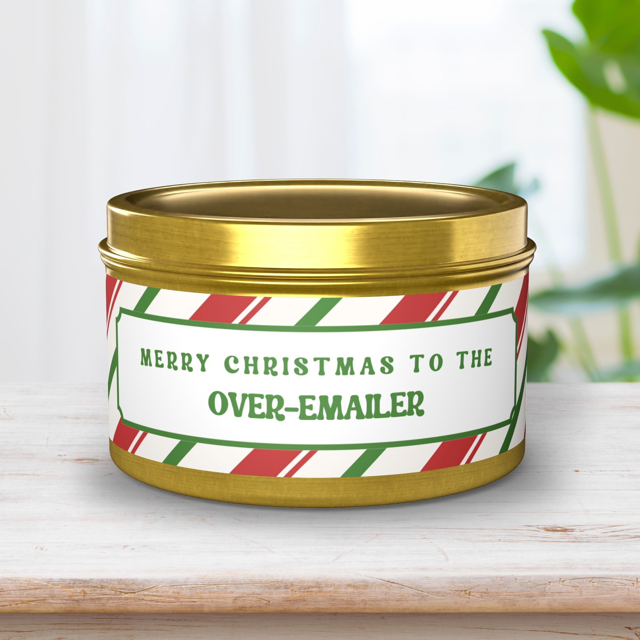 Merry Christmas to the Over Emailer Candle