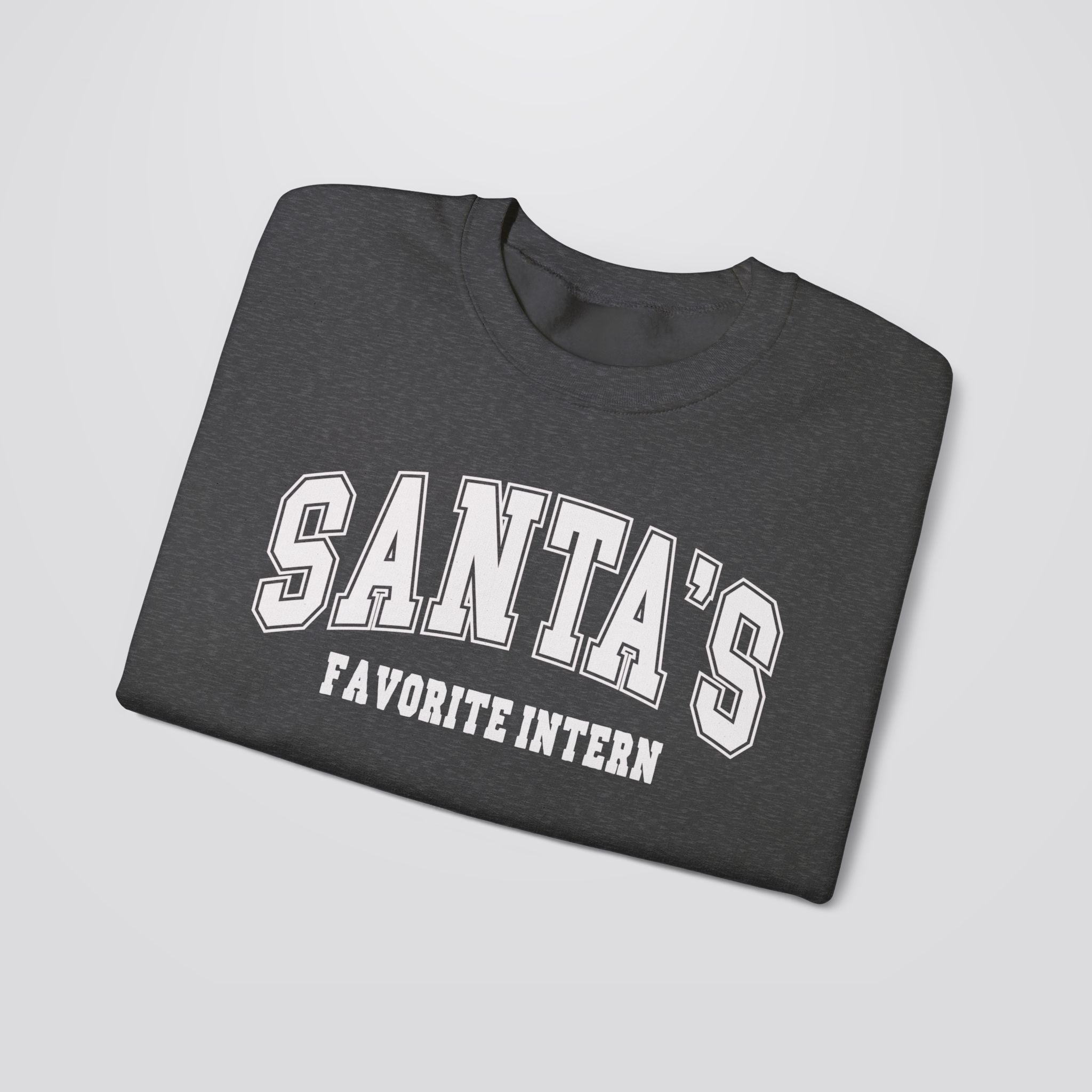 Santa's Favorite Intern Christmas Sweatshirt