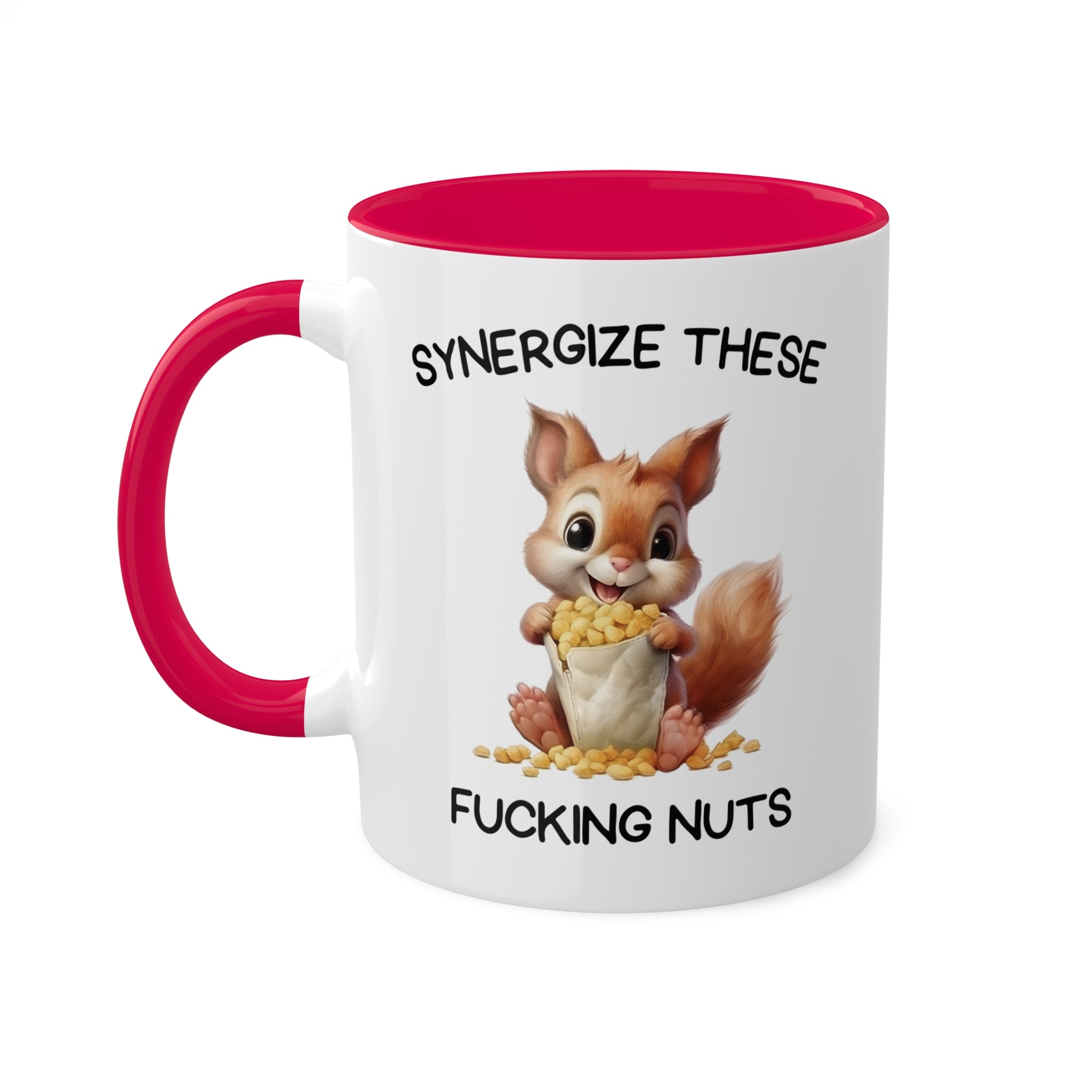 Nutty About Corporate Jargon Mug 11 oz