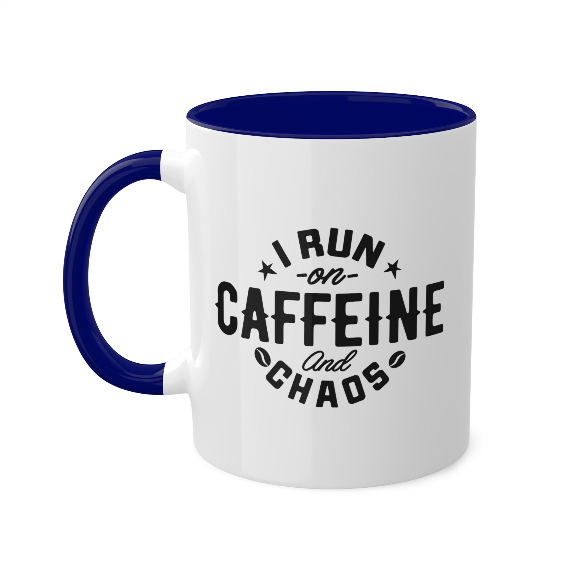 I Run On Caffeine Mug 11 oz