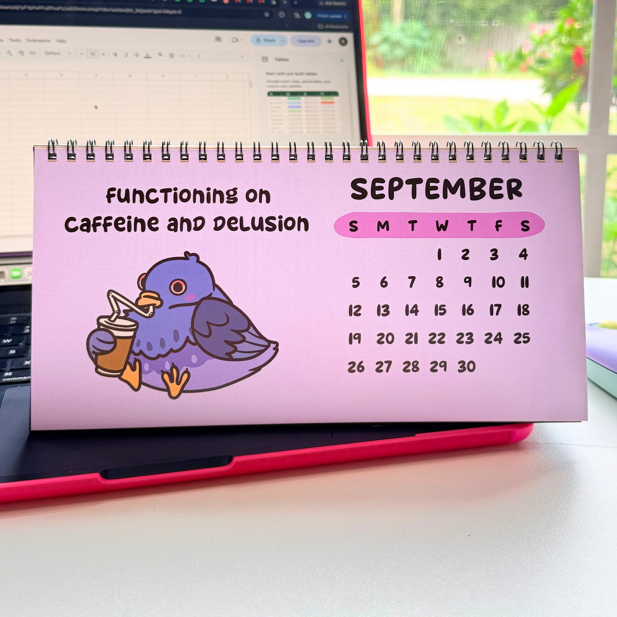 2027 Live, Laugh, Crash Out Calendar