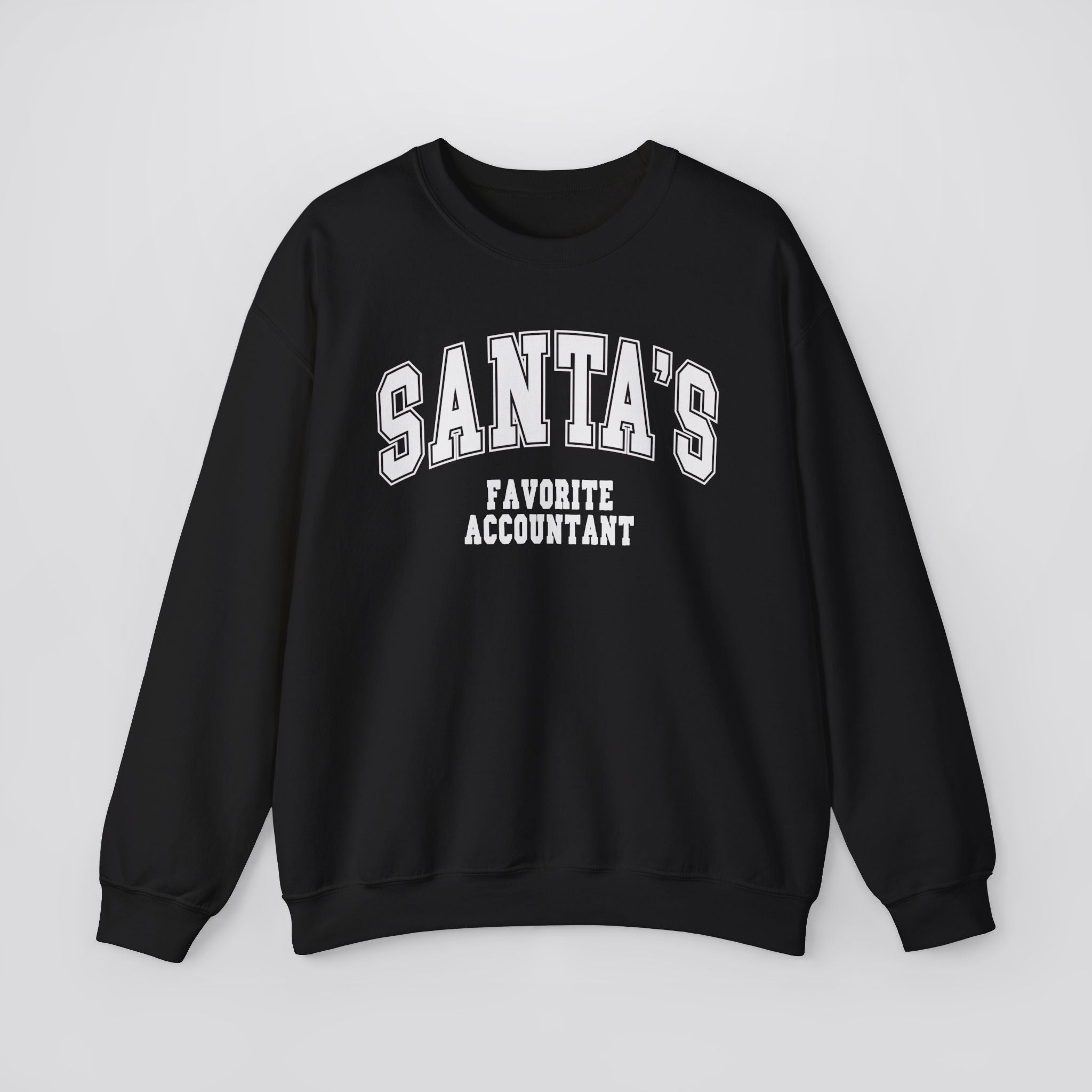 Santa's Favorite Accountant Christmas Sweatshirt