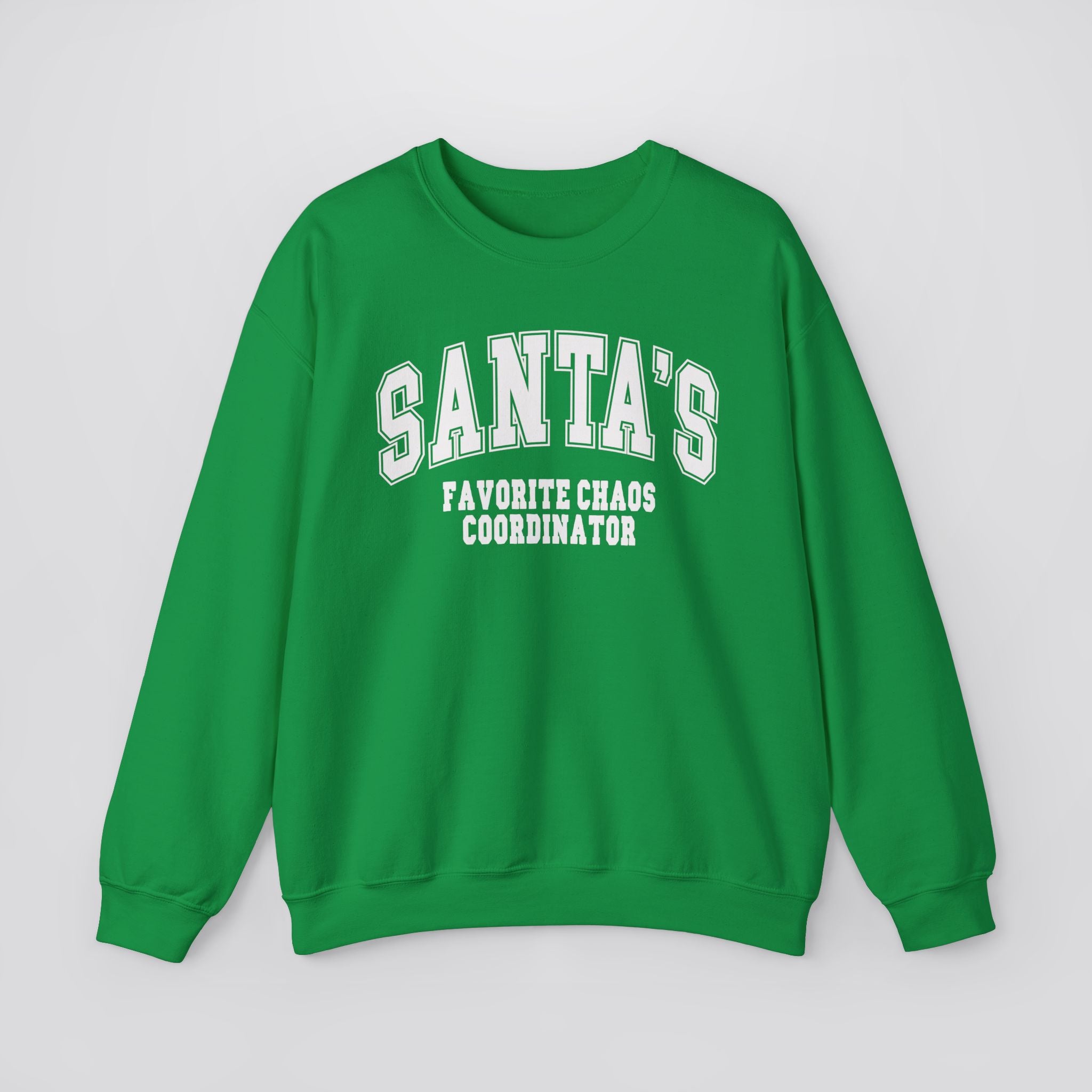 Santa's Favorite Chaos Coordinator Christmas Sweatshirt