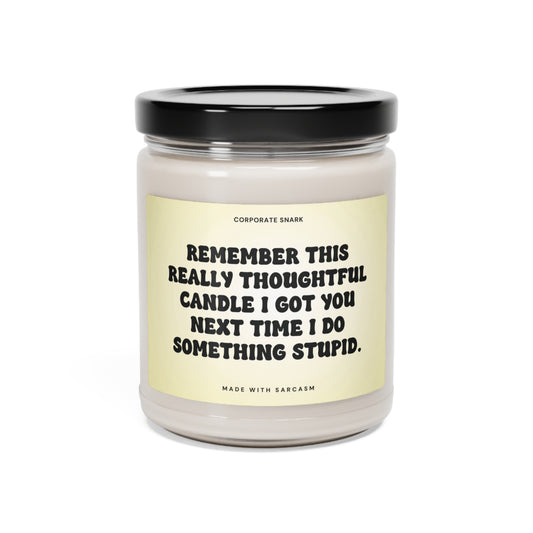 Remember This Candle for Coworkers