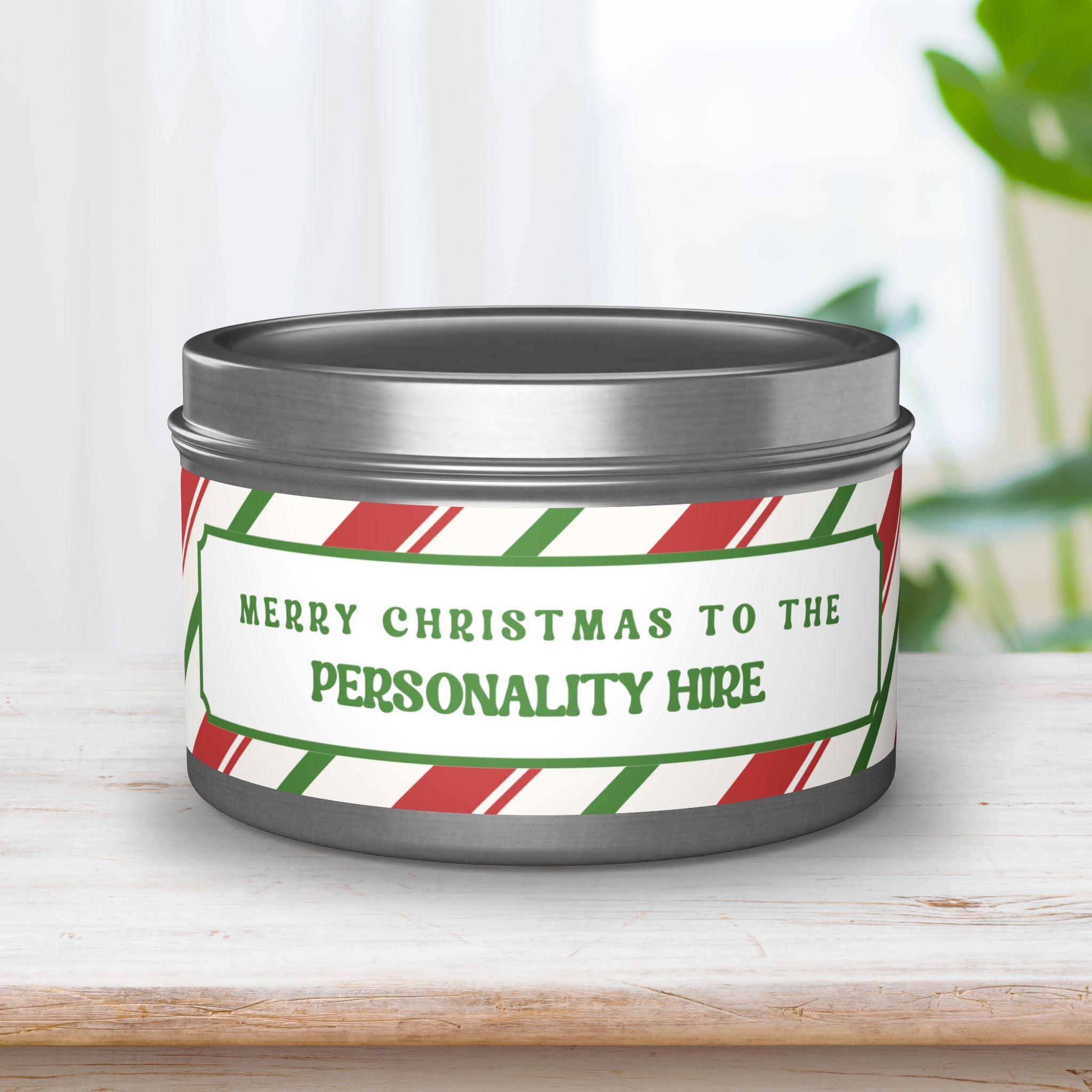 Merry Christmas to the Personality Hire Candle