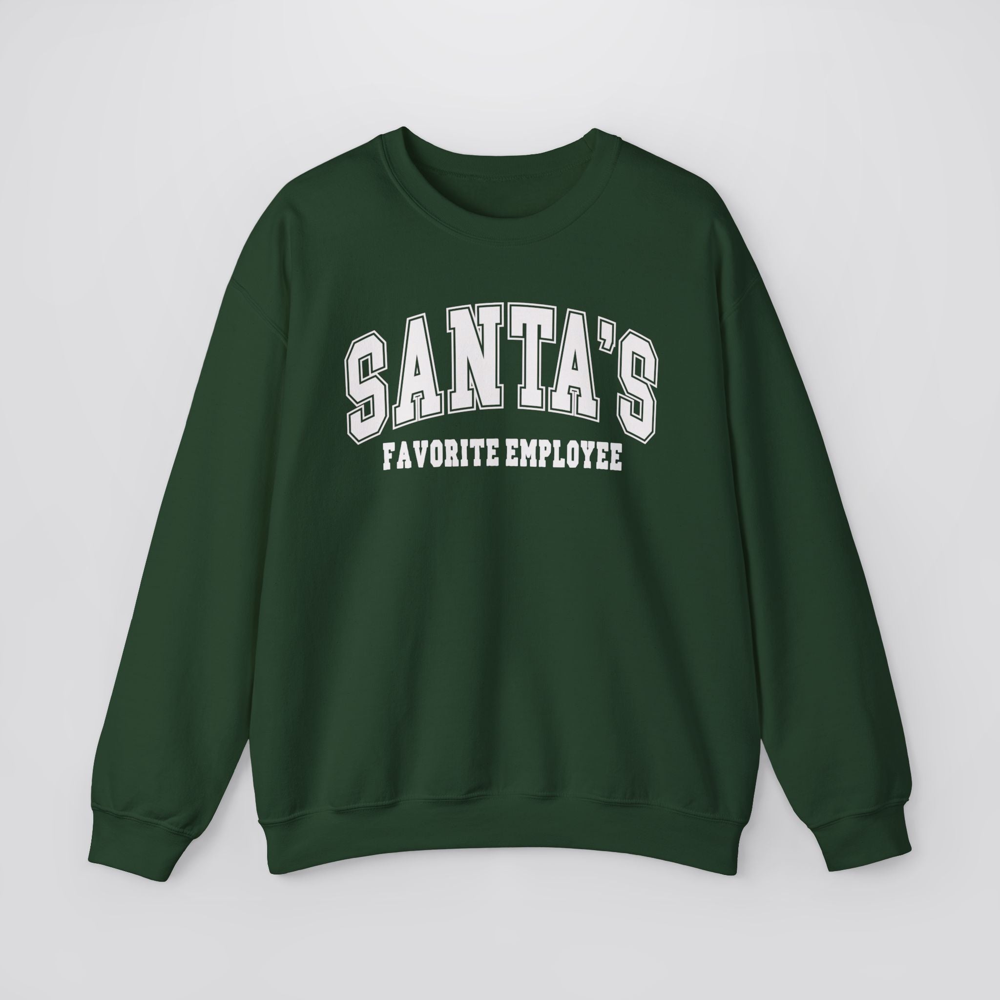 Santa's Favorite Employee Christmas Sweatshirt