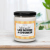 Light If You Feel Like Decking A Coworker Candle