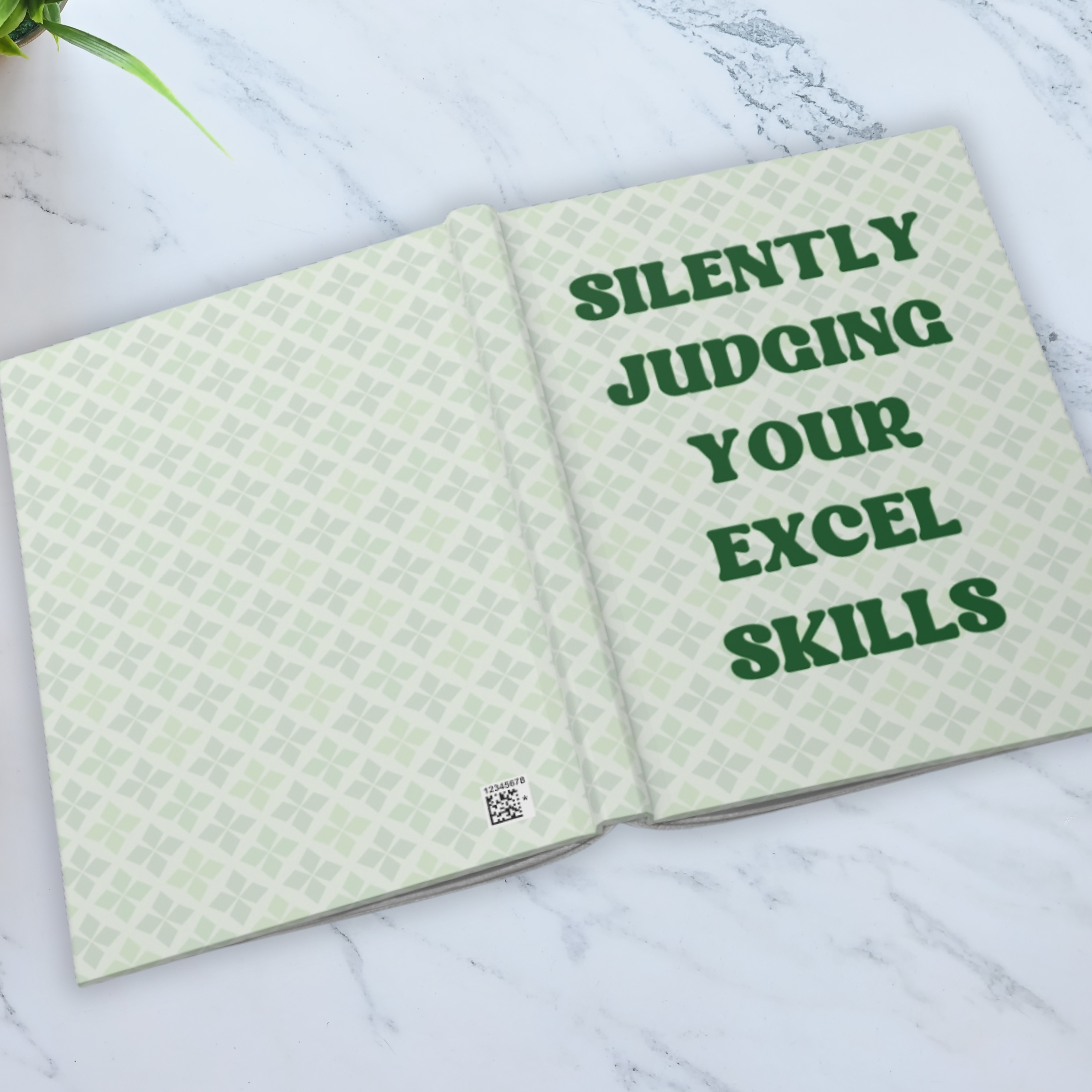 Silently Judging Your Excel Skills Hardcover Journal