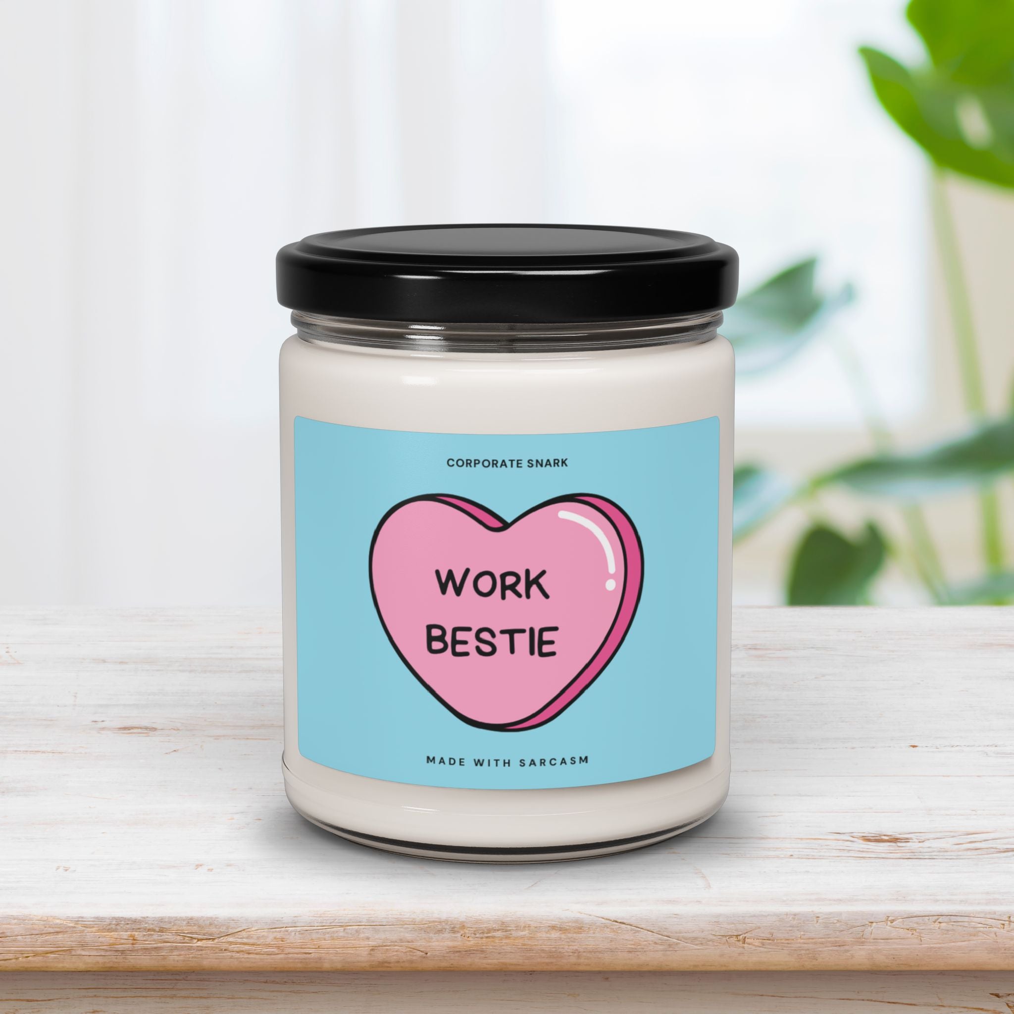 Work Bestie Valentine's Day Candle for Coworkers