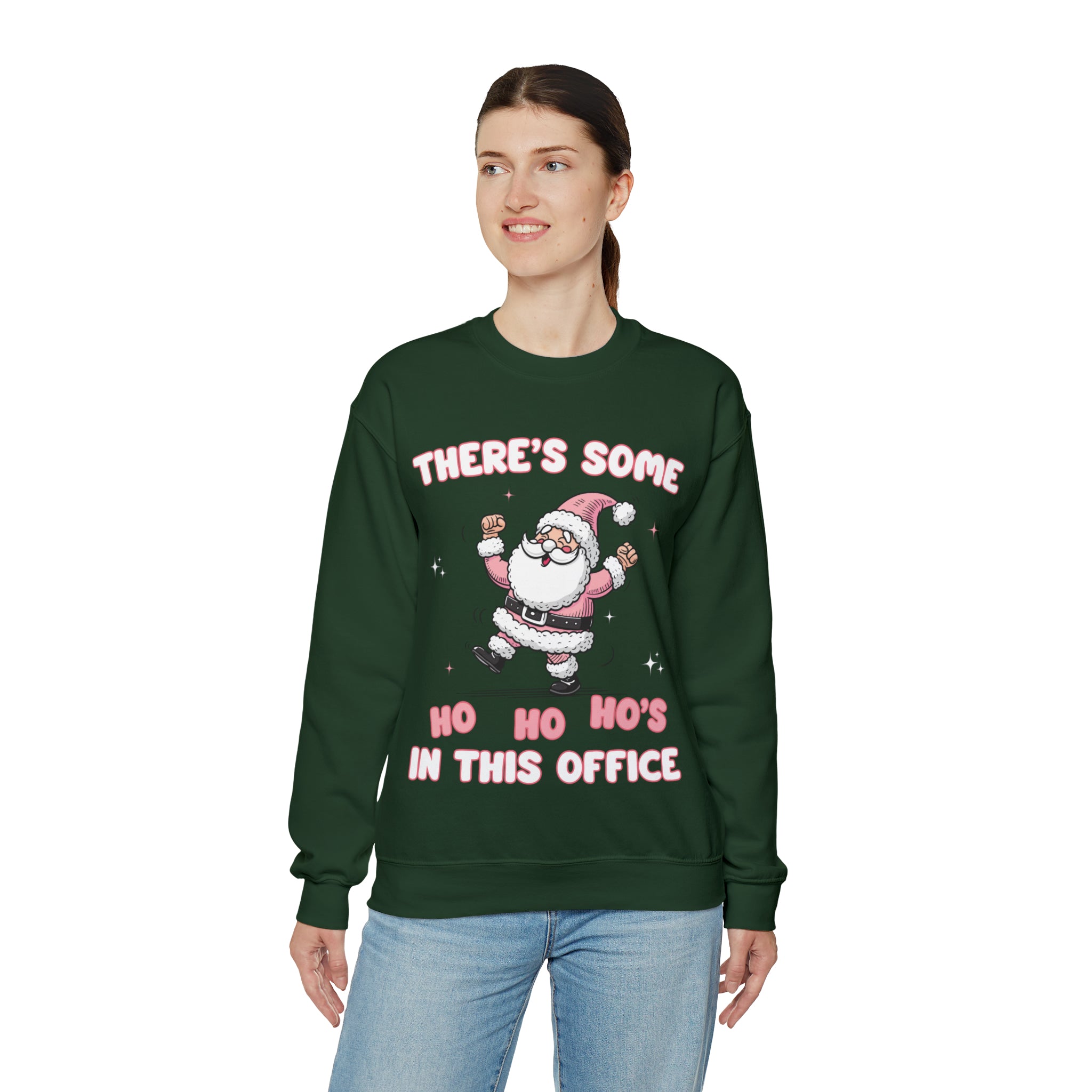 There's Some Ho Ho Ho's In This Office Sweatshirt