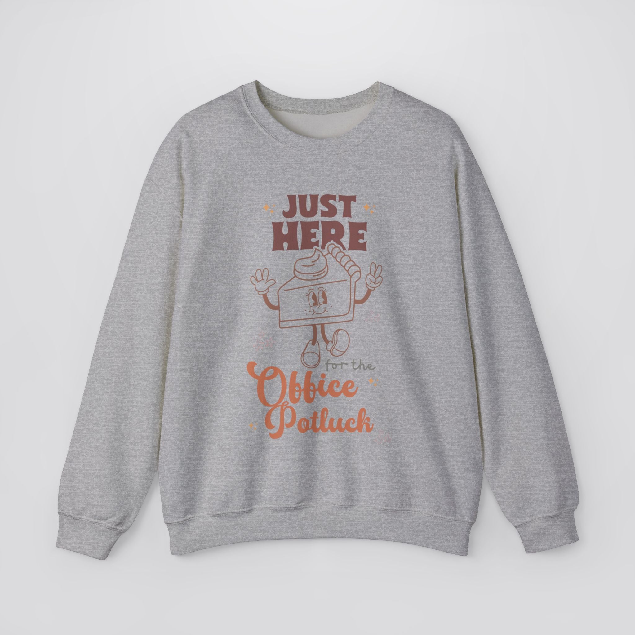 Just Here For The Office Potluck Sweatshirt