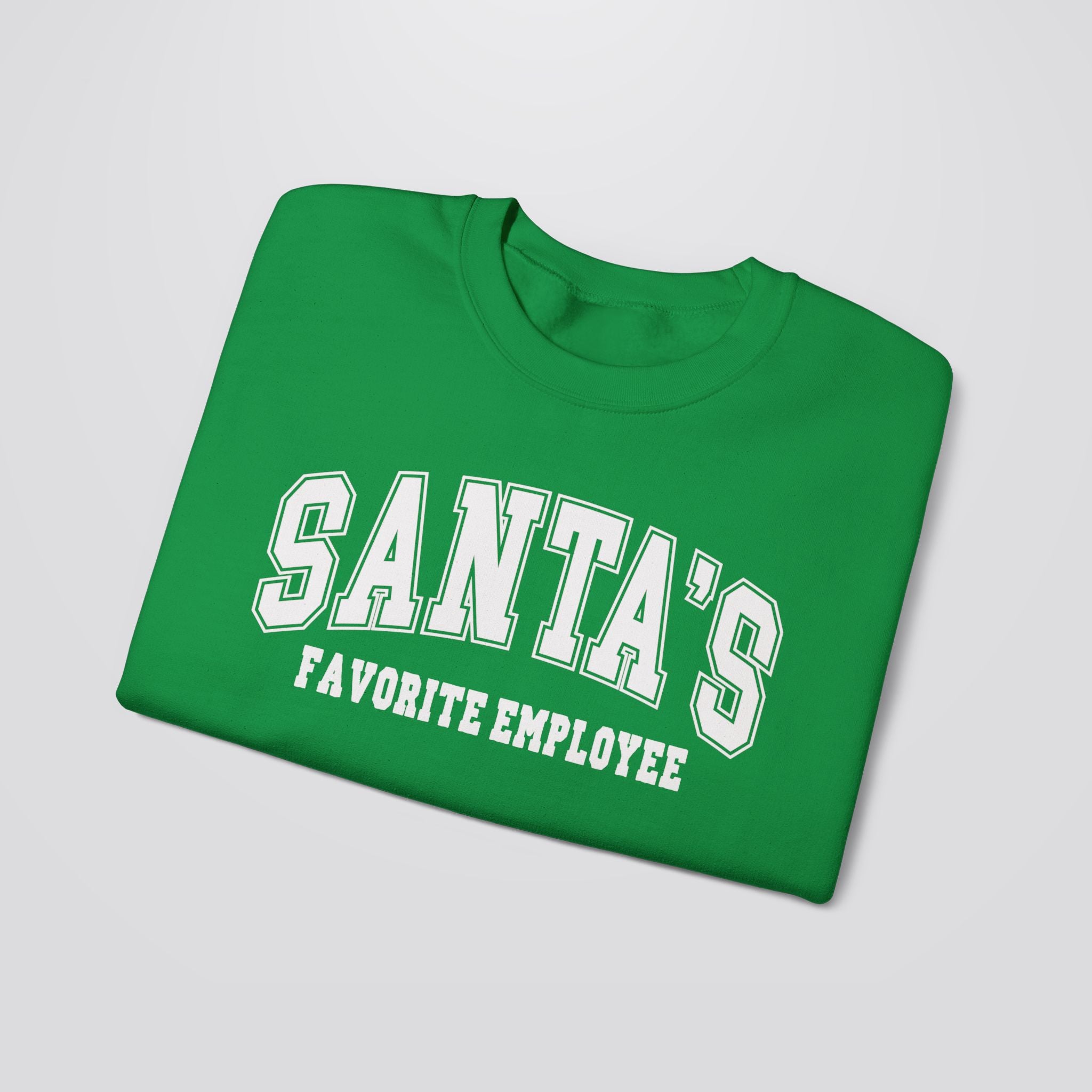 Santa's Favorite Employee Christmas Sweatshirt