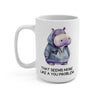 Apathetic Hippo Highlight Mug