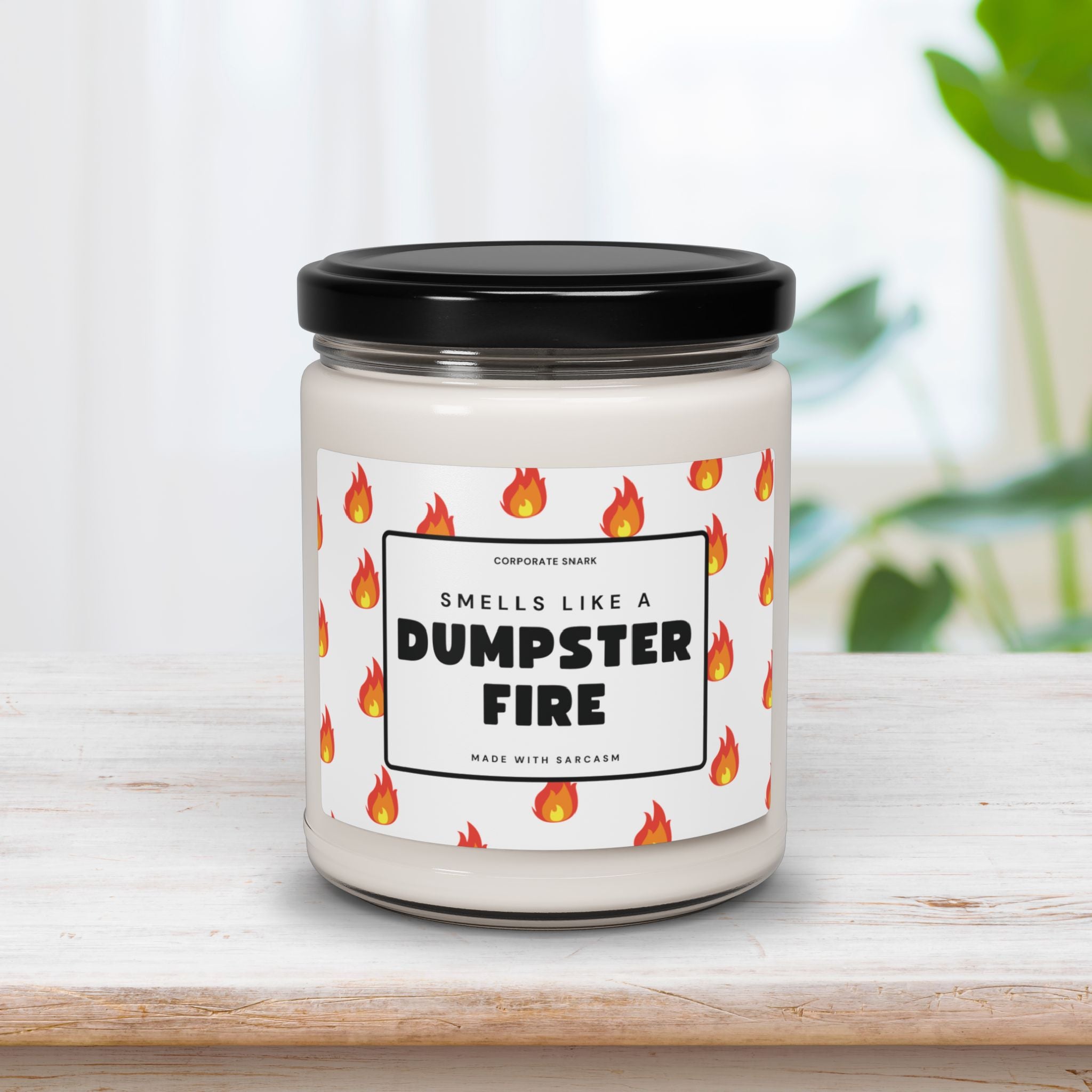 Smells Like a Team Dumpster Fire Candle