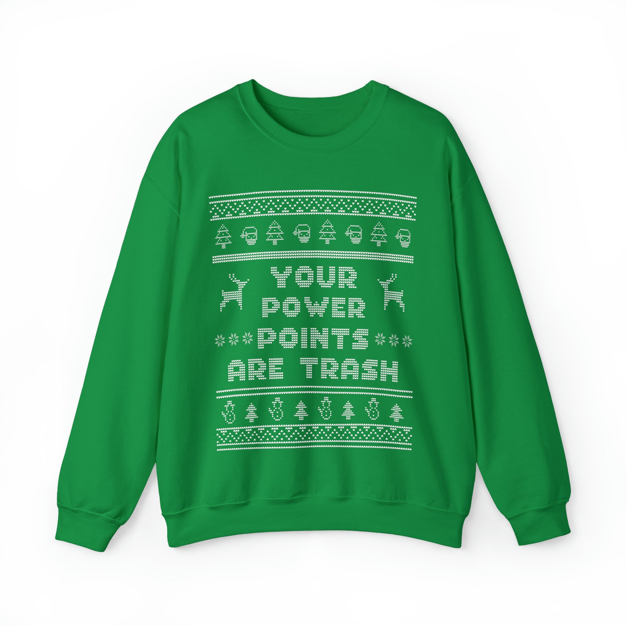 Ugly Christmas Sweater Your PowerPoints Are Trash Sweatshirt