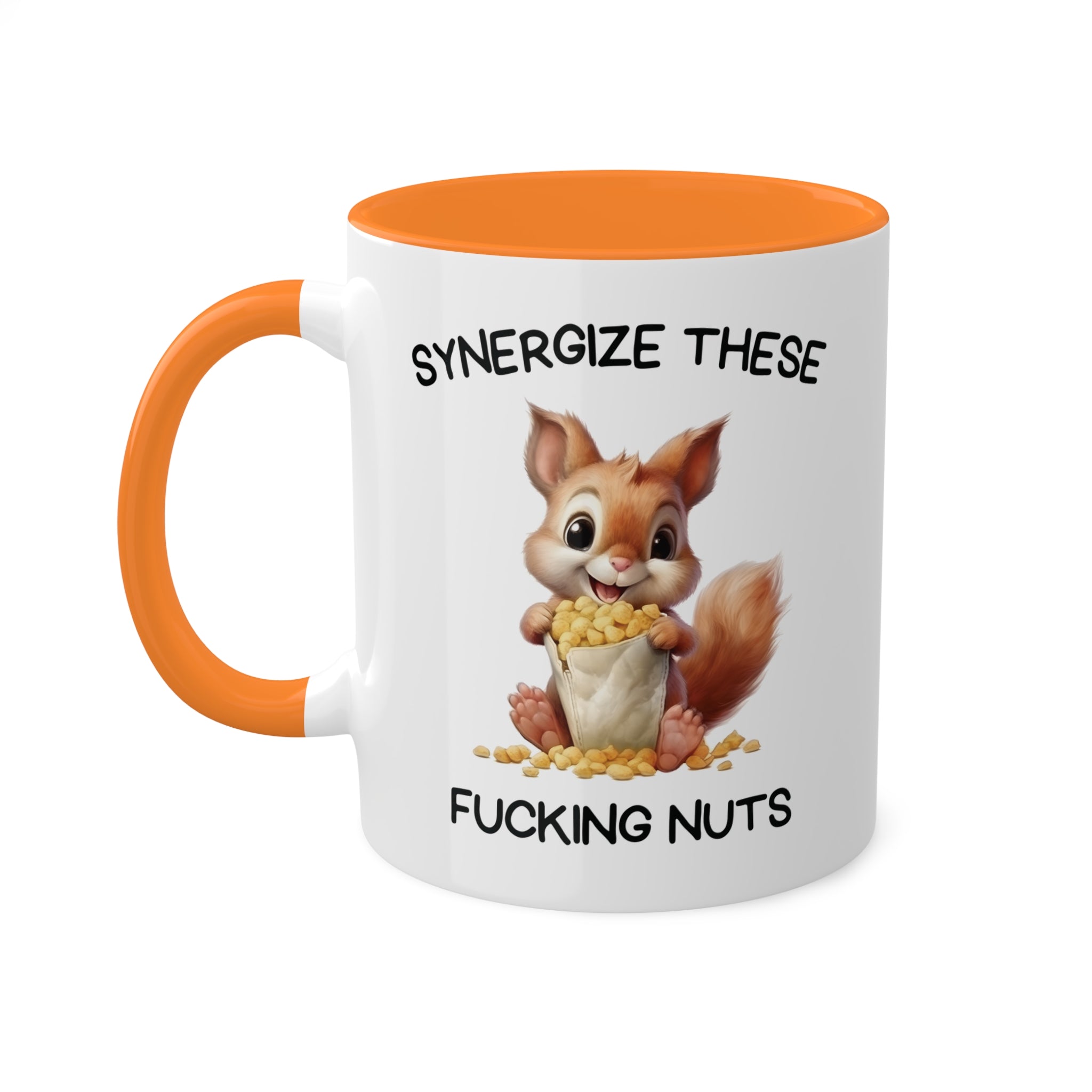 Nutty About Corporate Jargon Mug 11 oz