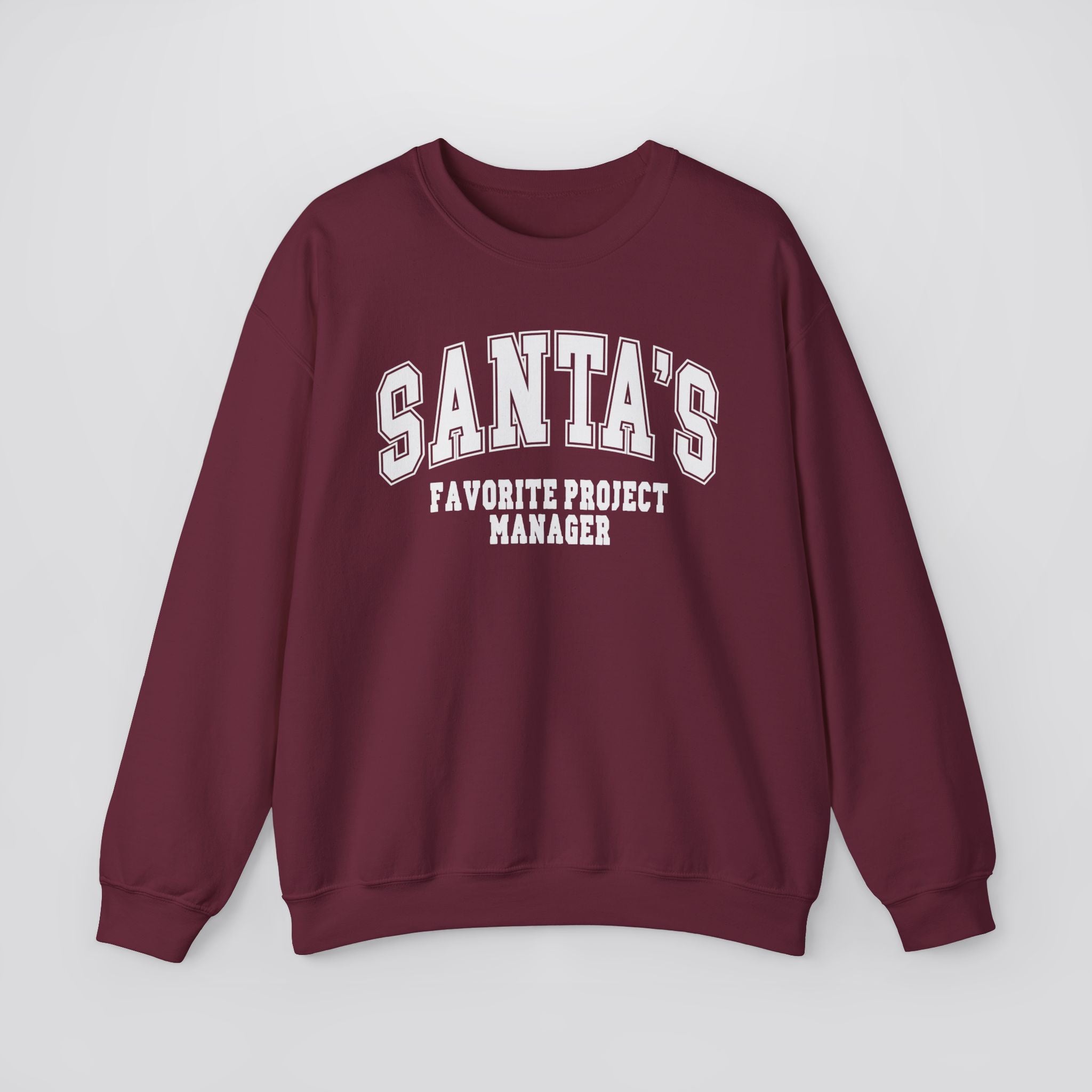 Santa's Favorite Project Manager Christmas Sweatshirt