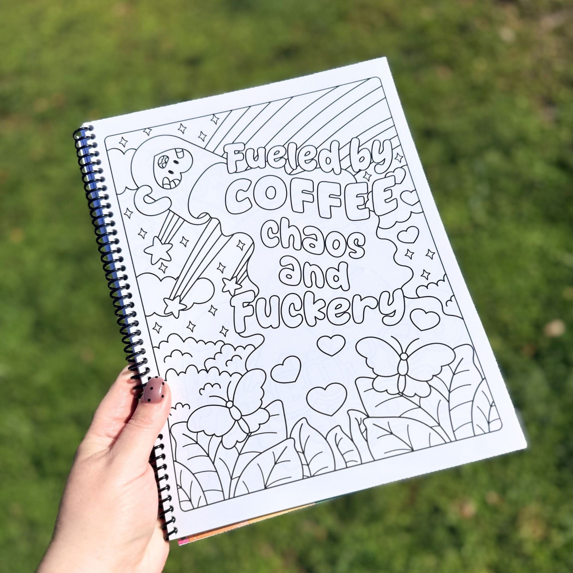 Cute, But Full of F'ing Rage Coloring Book