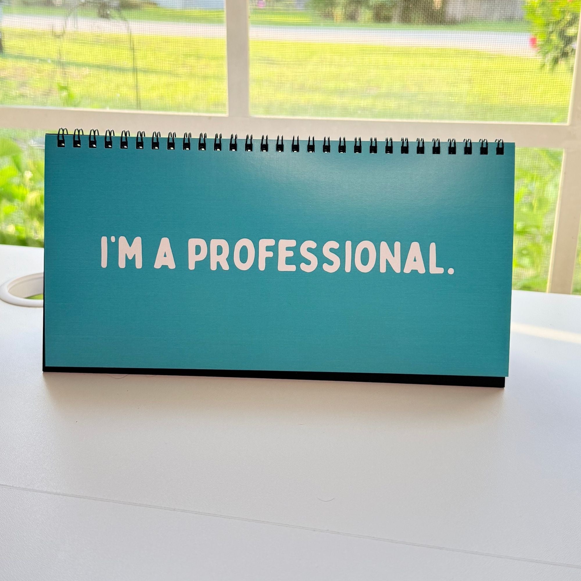 The Daily Mood Desk Sign Colorful