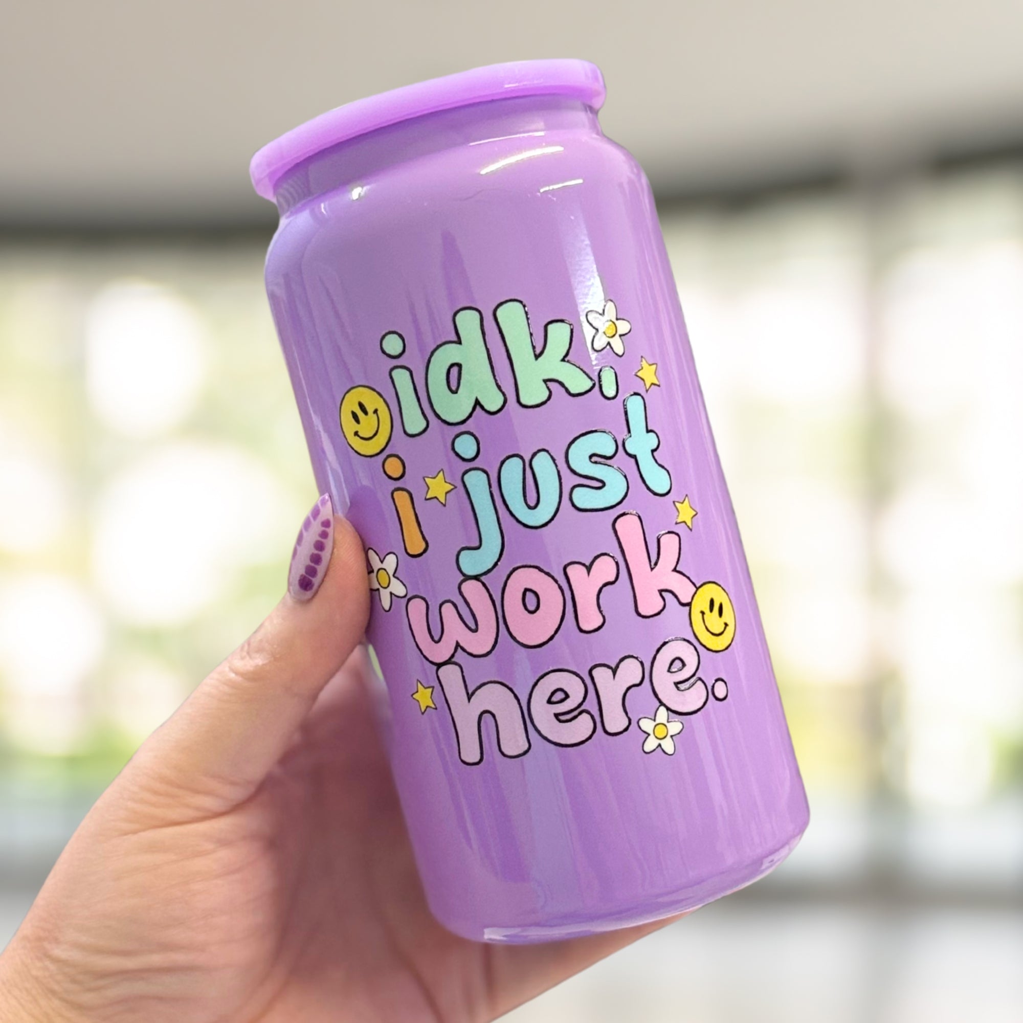 IDK I Just Work Here Tumbler
