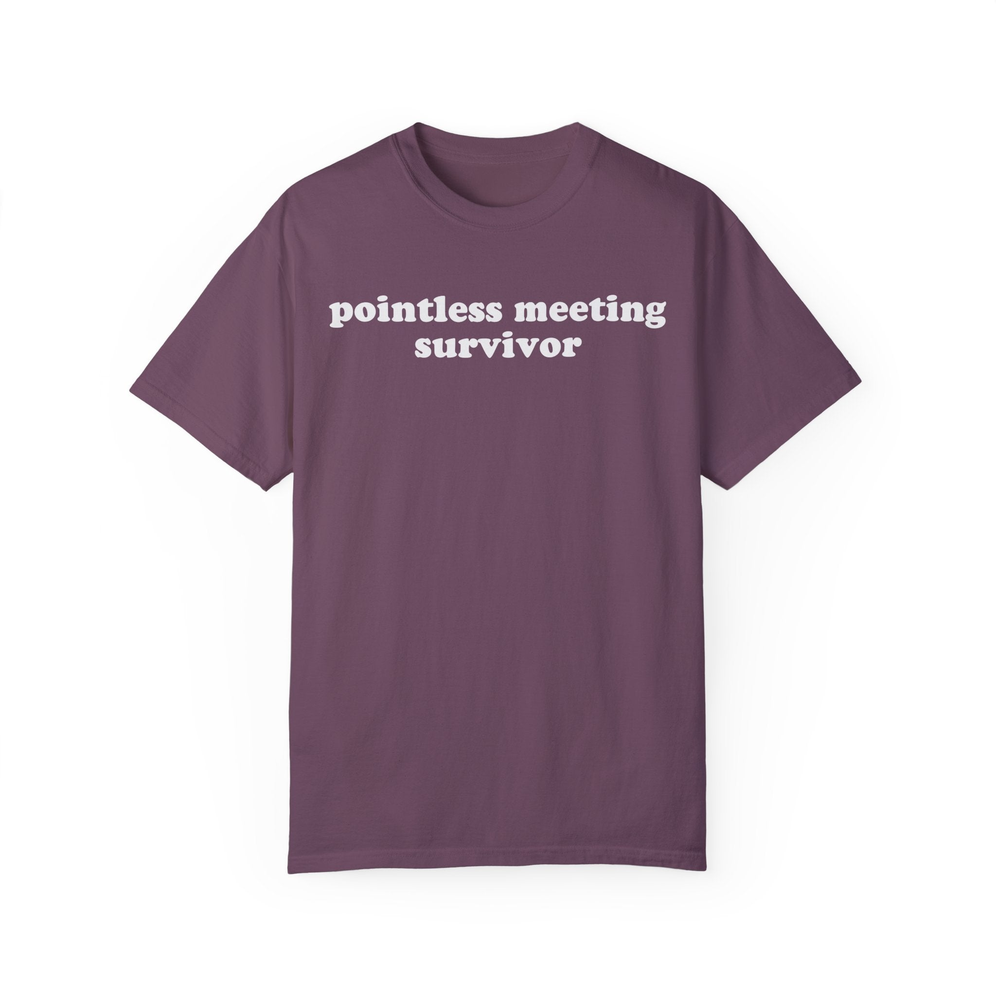 Pointless Meeting Survivor Tee