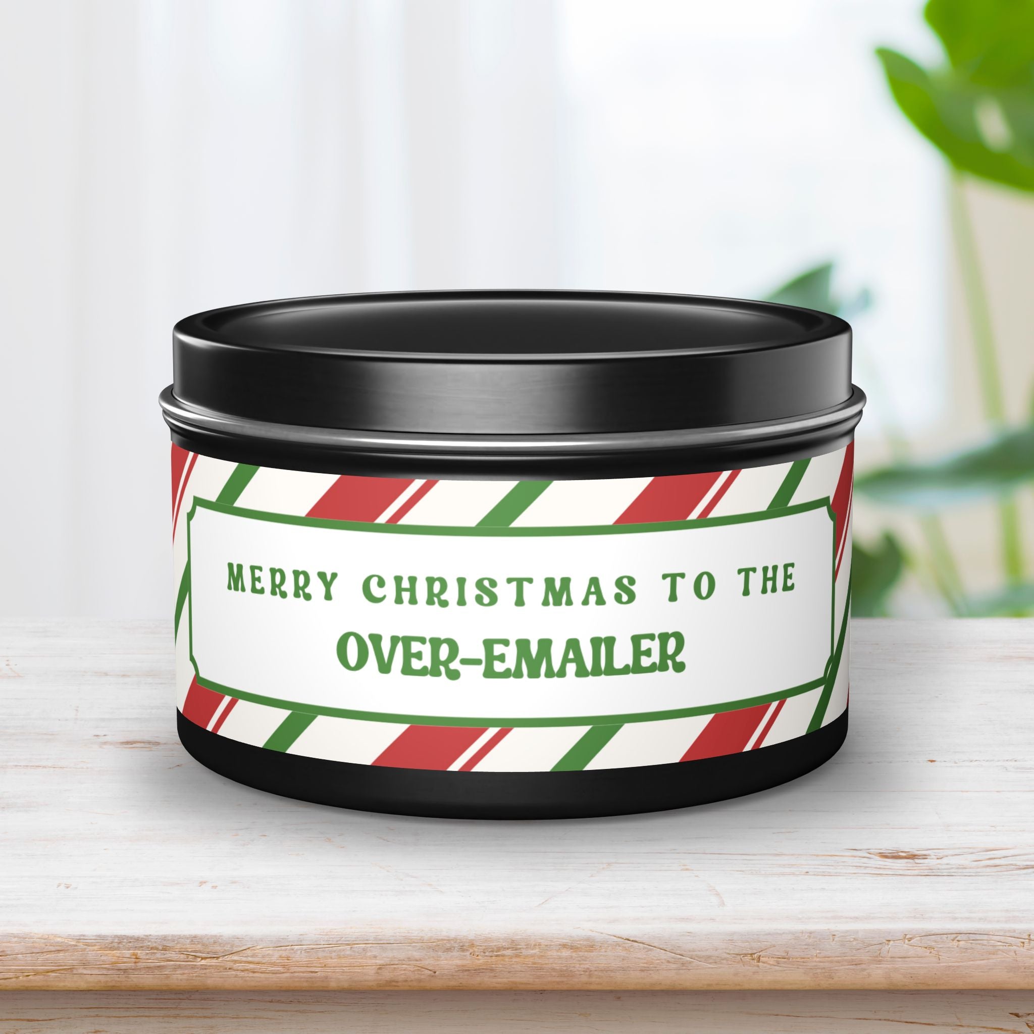 Merry Christmas to the Over Emailer Candle