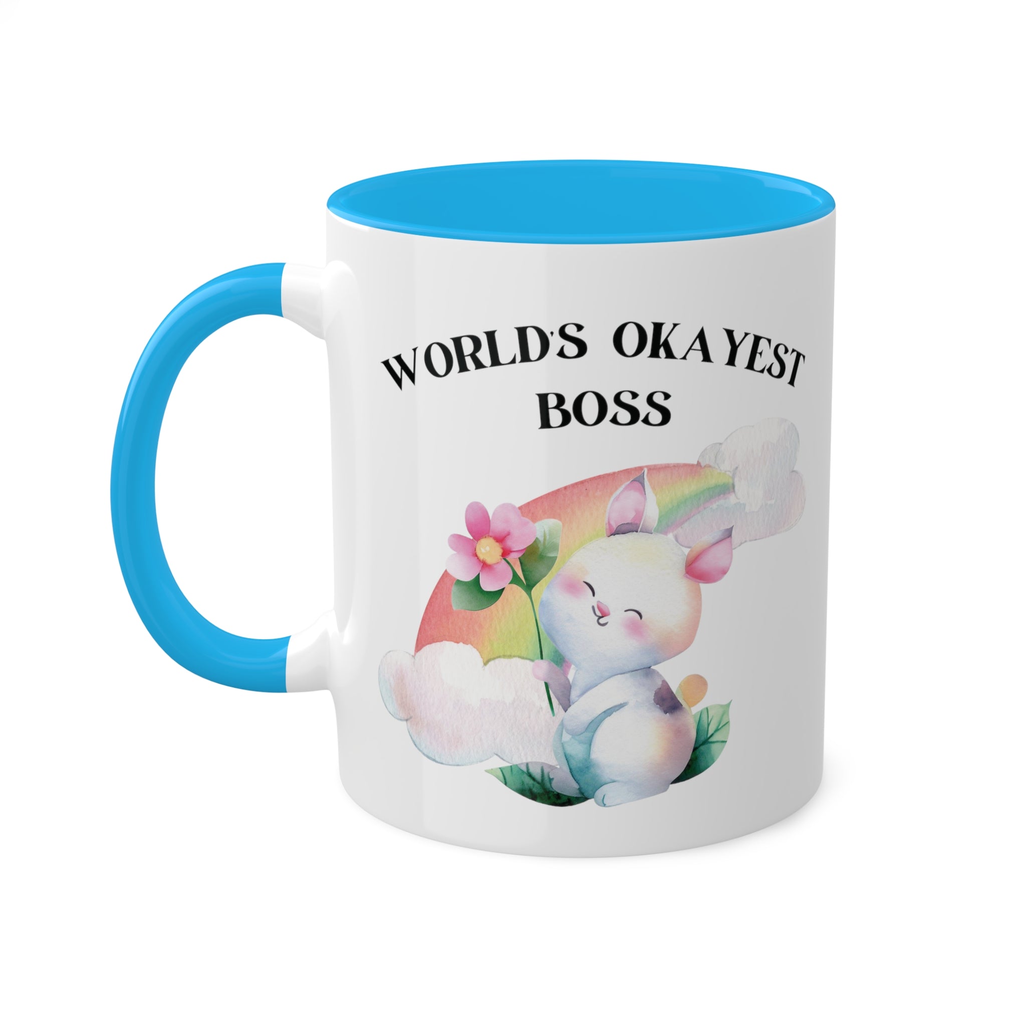 World's Okayest Boss Mug 11 oz