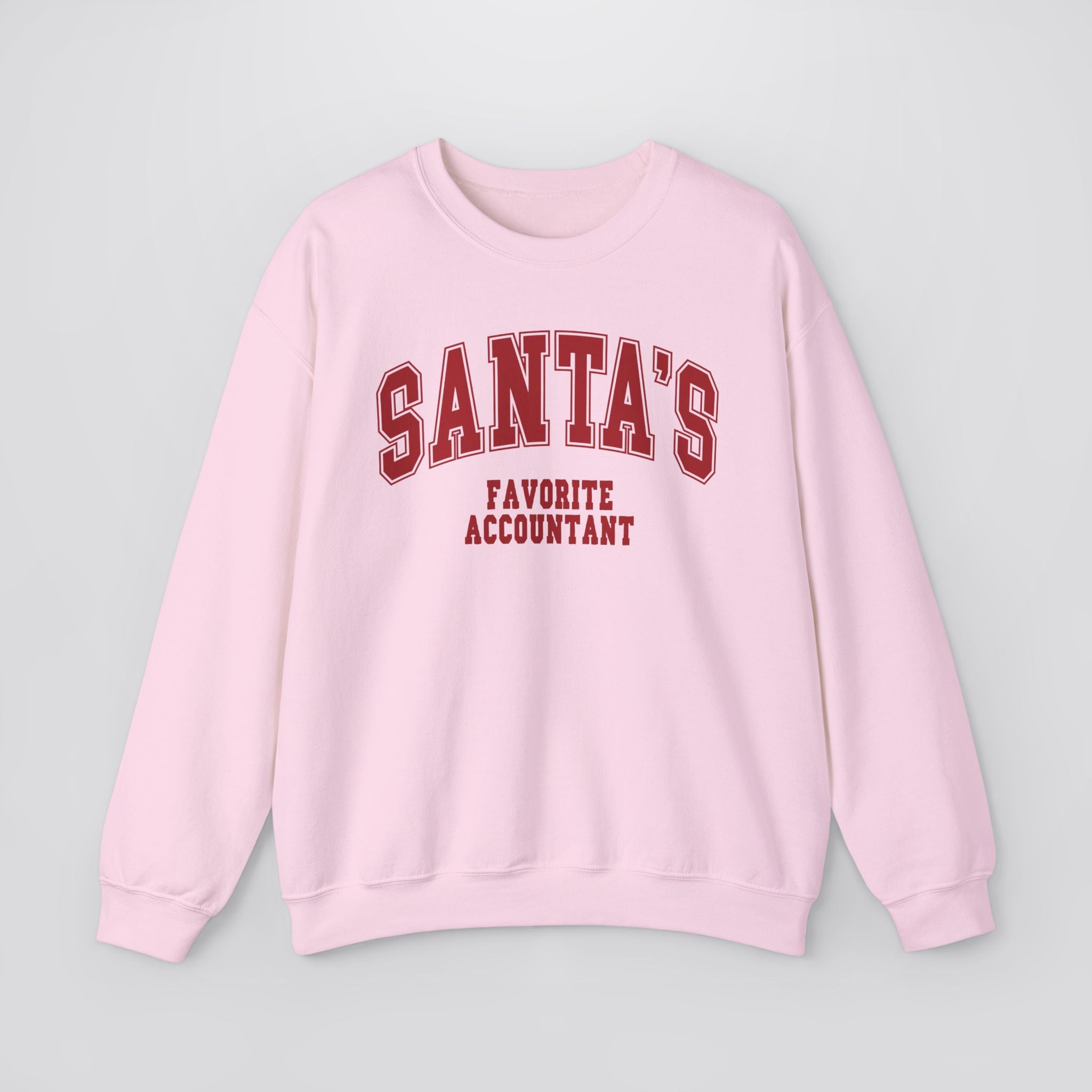 Santa's Favorite Accountant Christmas Sweatshirt