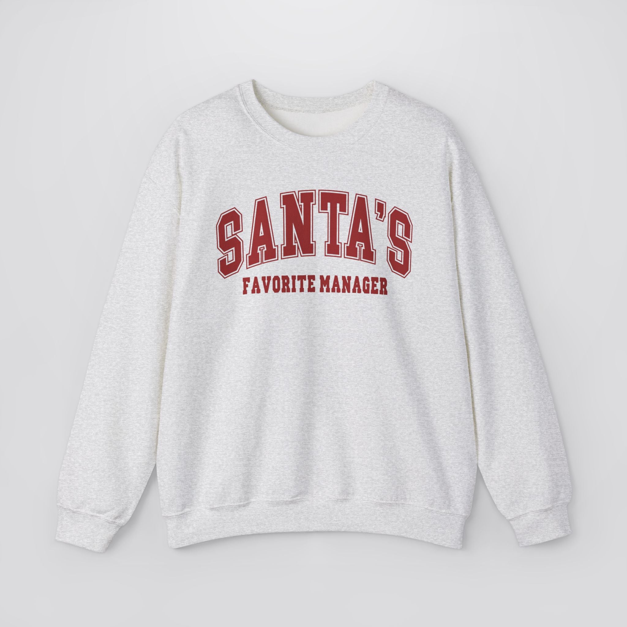 Santa's Favorite Manager Christmas Sweatshirt