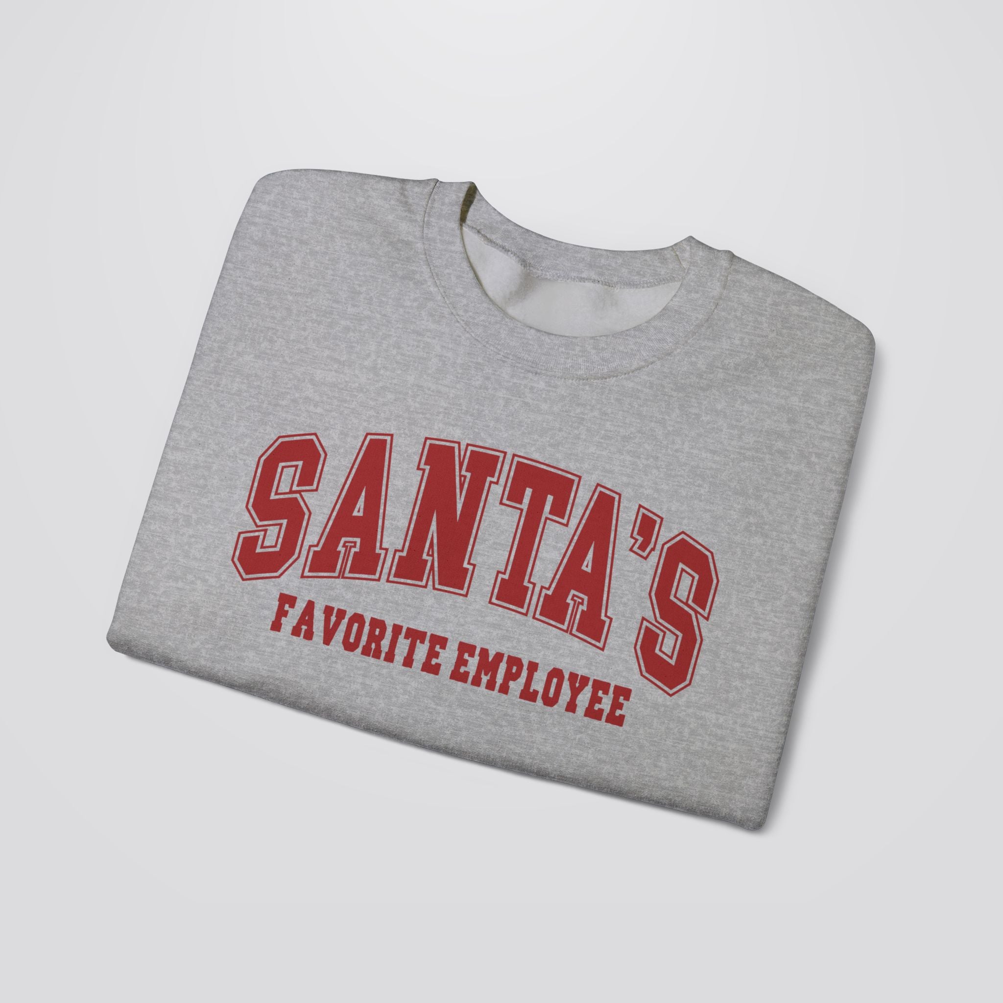 Santa's Favorite Employee Christmas Sweatshirt