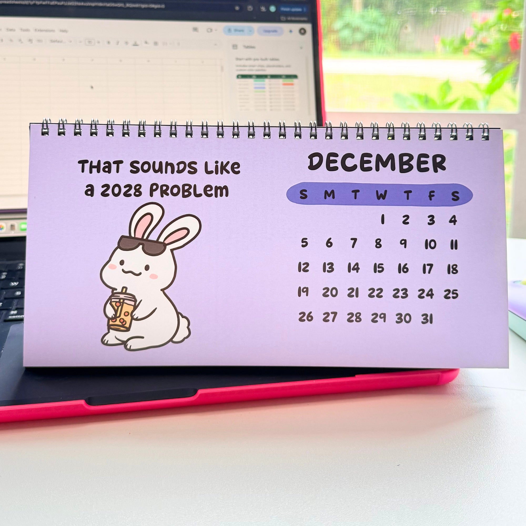 2027 Live, Laugh, Crash Out Calendar
