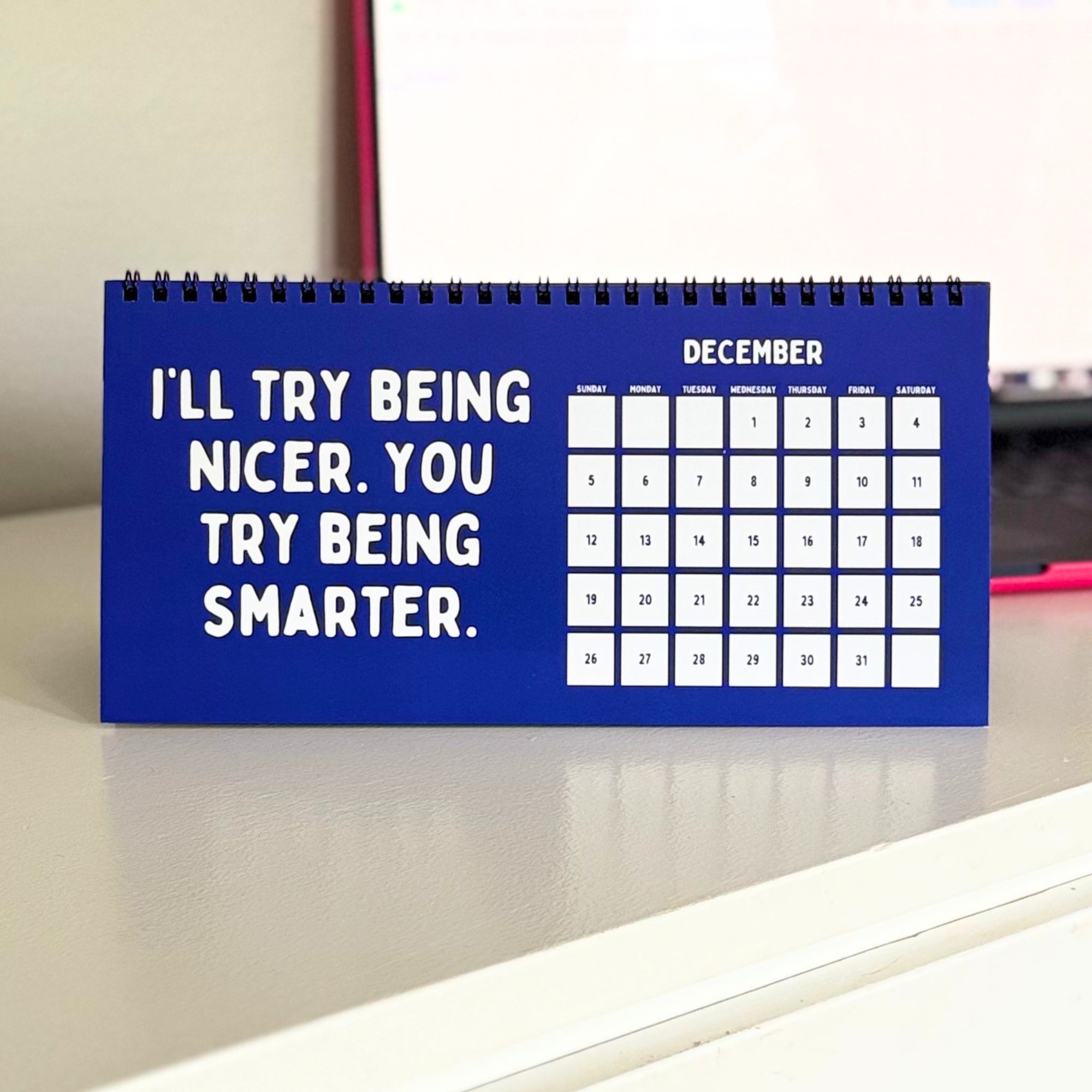 2027 Things I Want To Say (Safe-ish For Work Edition) Calendar