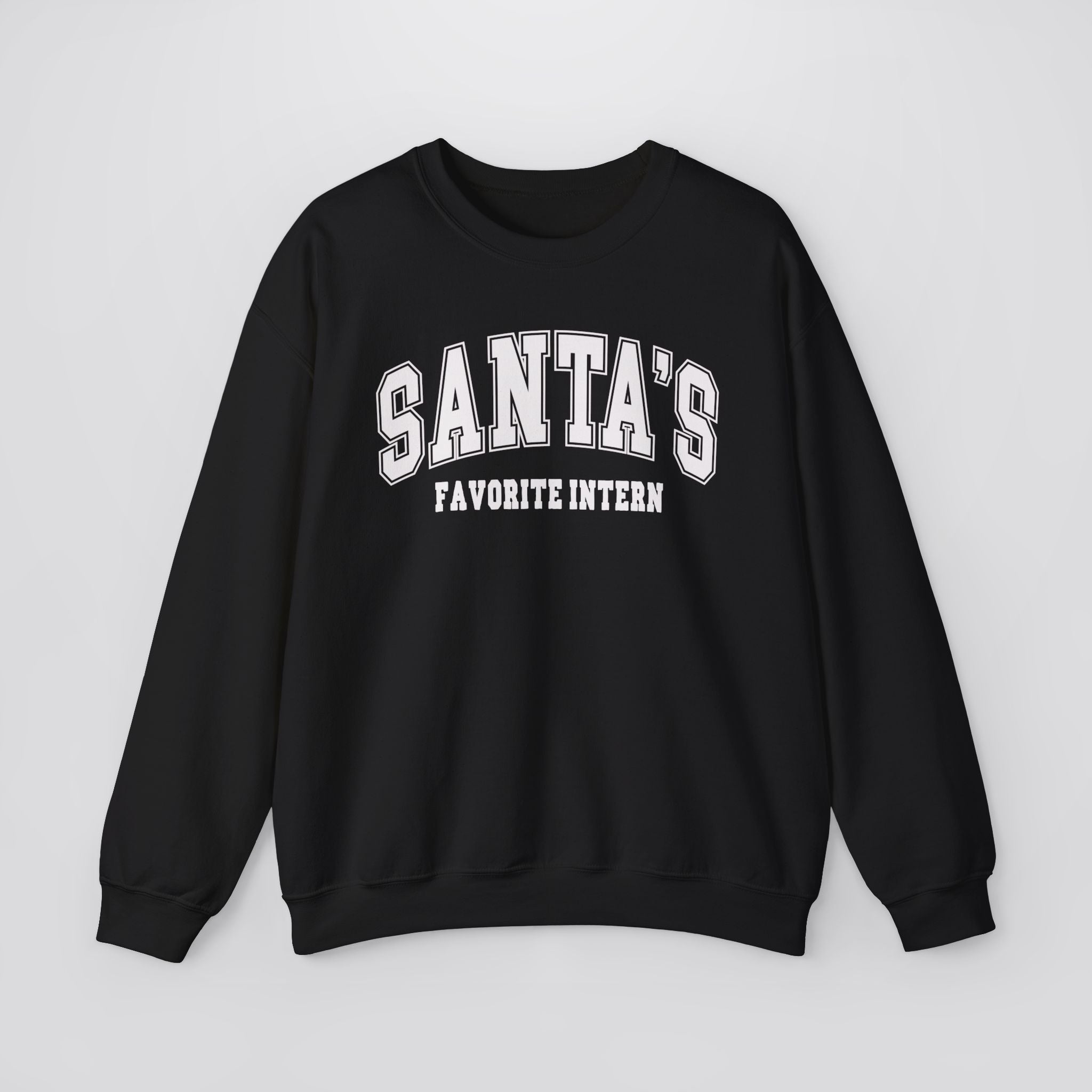 Santa's Favorite Intern Christmas Sweatshirt