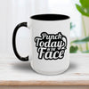 Punch Today In The Face Mug 15oz