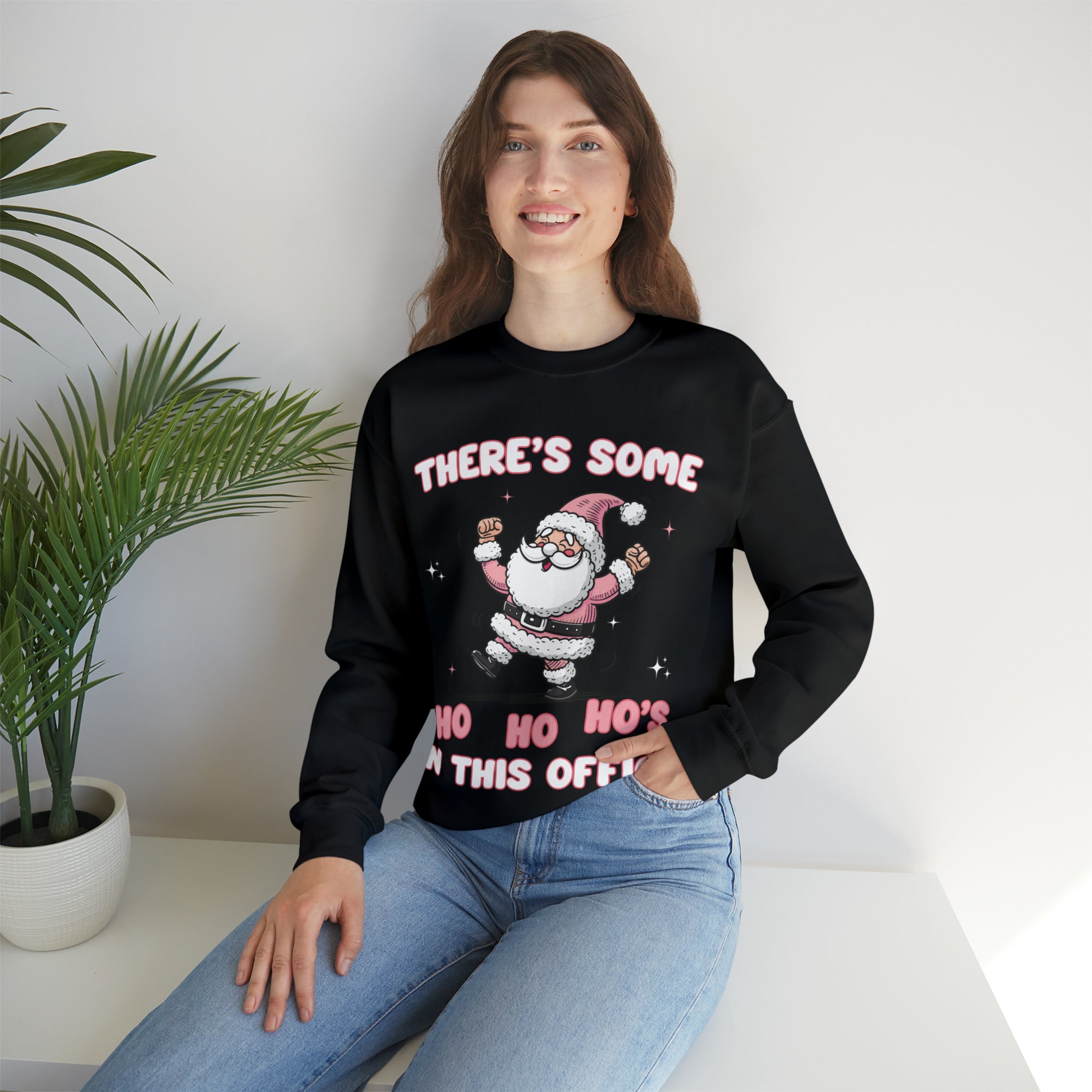 There's Some Ho Ho Ho's In This Office Sweatshirt