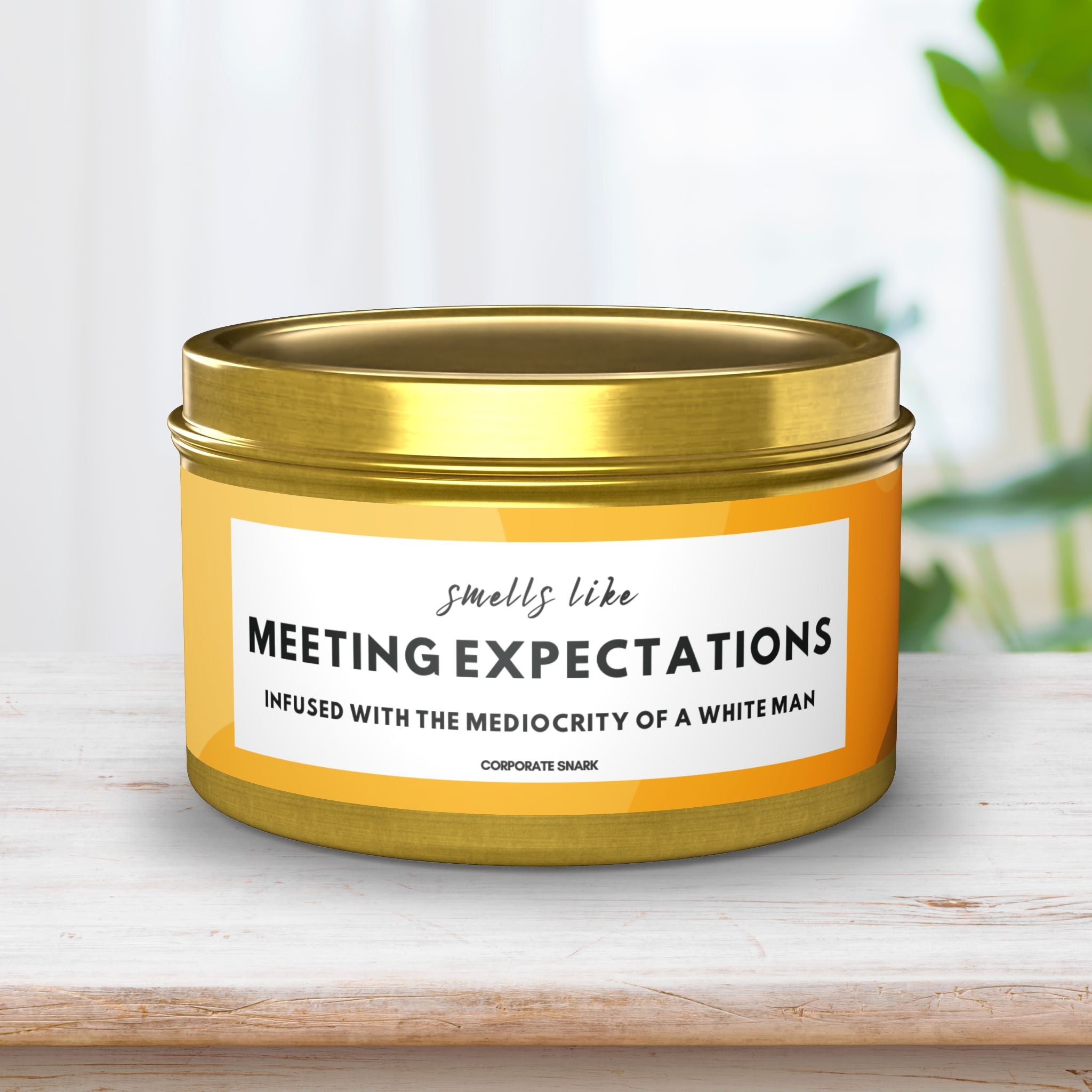 Smells Like Meeting Expectations, Infused with the Mediocrity of a White Man Candle