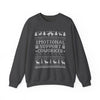 Emotional Support Coworker Ugly Christmas Sweatshirt